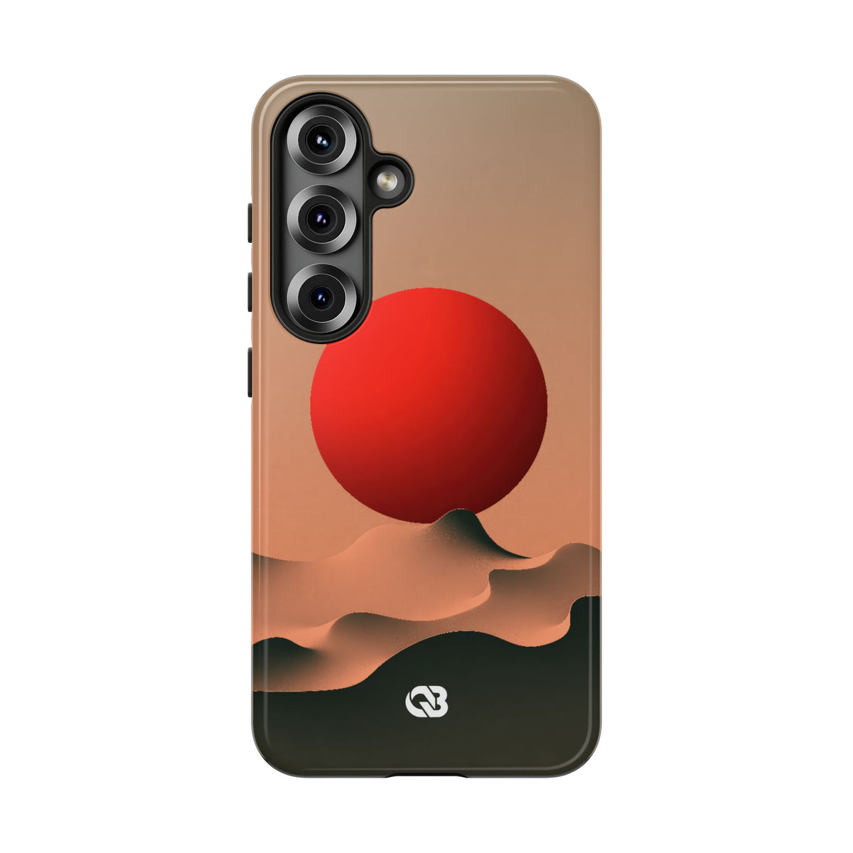 Crimson Sol Ridge · Tough Phone Case for Samsung · Red