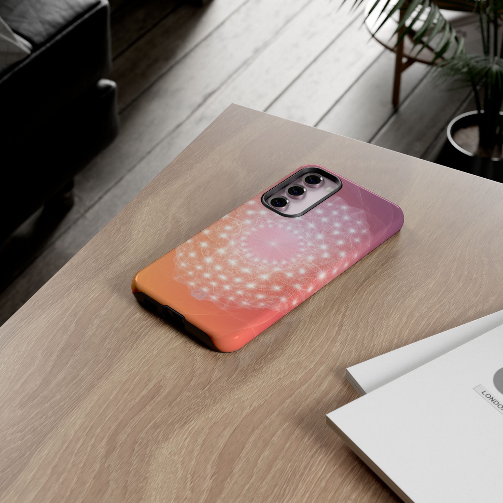 Radiant Stardust Mandala · Tough Phone Case for Samsung