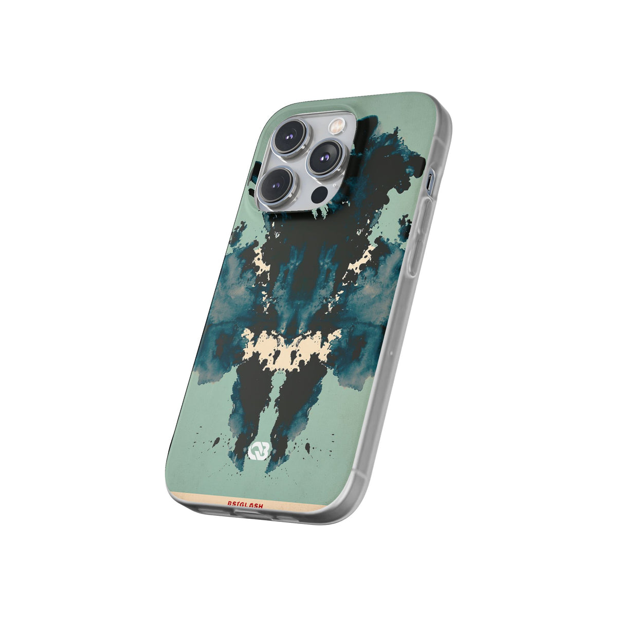 Rorschach Ink Void · Lite Phone Case for iPhone · Black