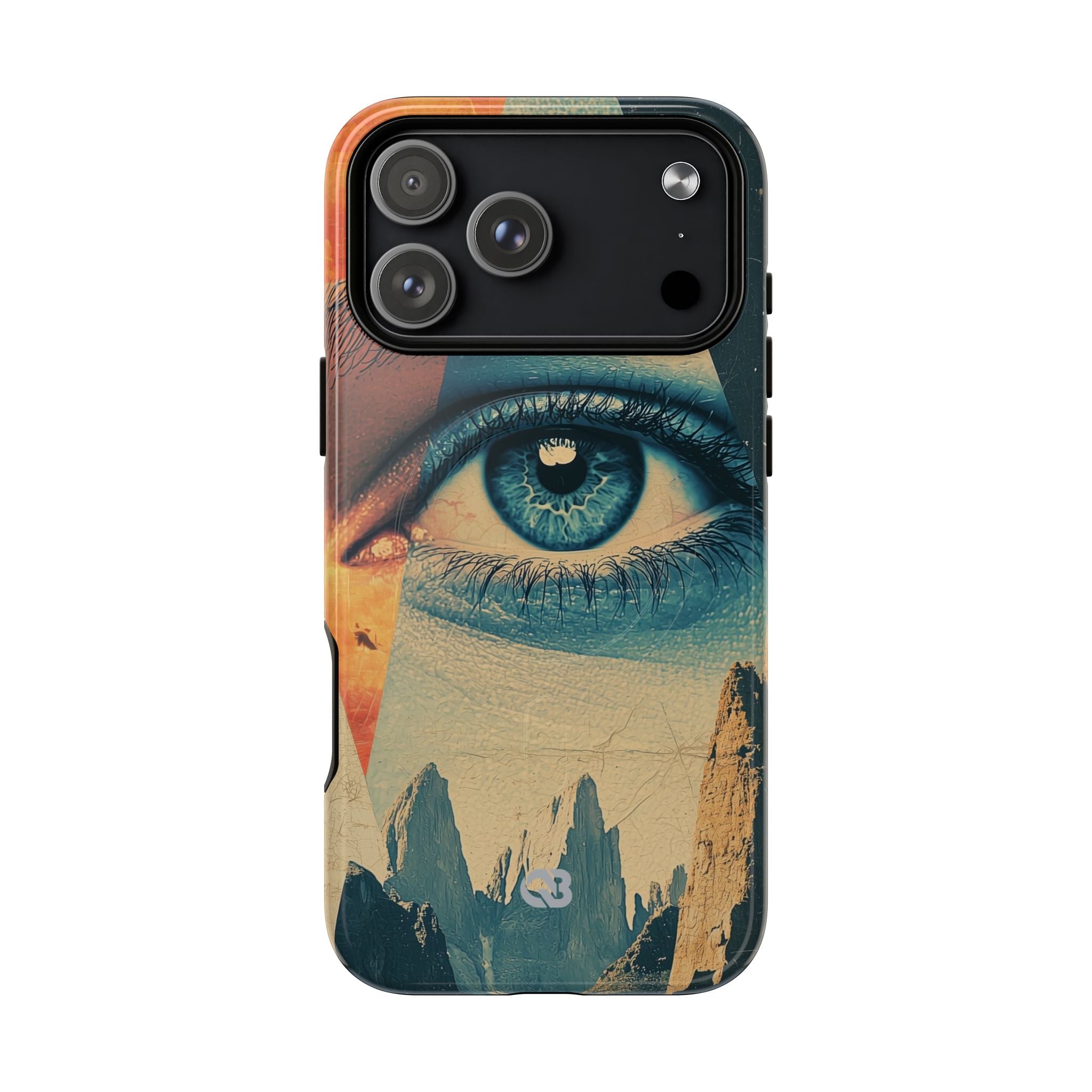 Fragmented Peak Gaze · Tough+ Phone Case for iPhone · Magsafe