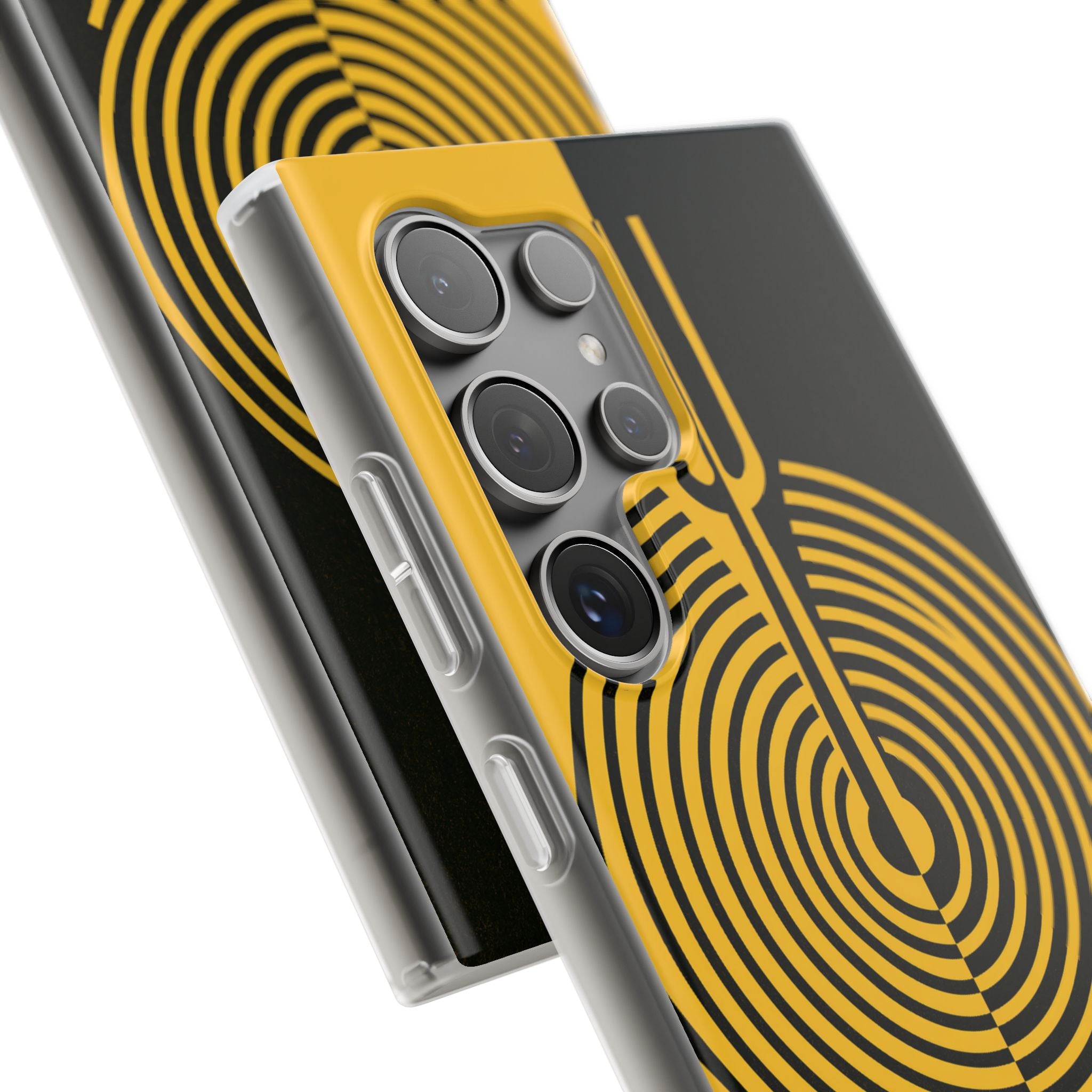 Yellow Lite Phone Case for Samsung - Voltage Sector Pulse