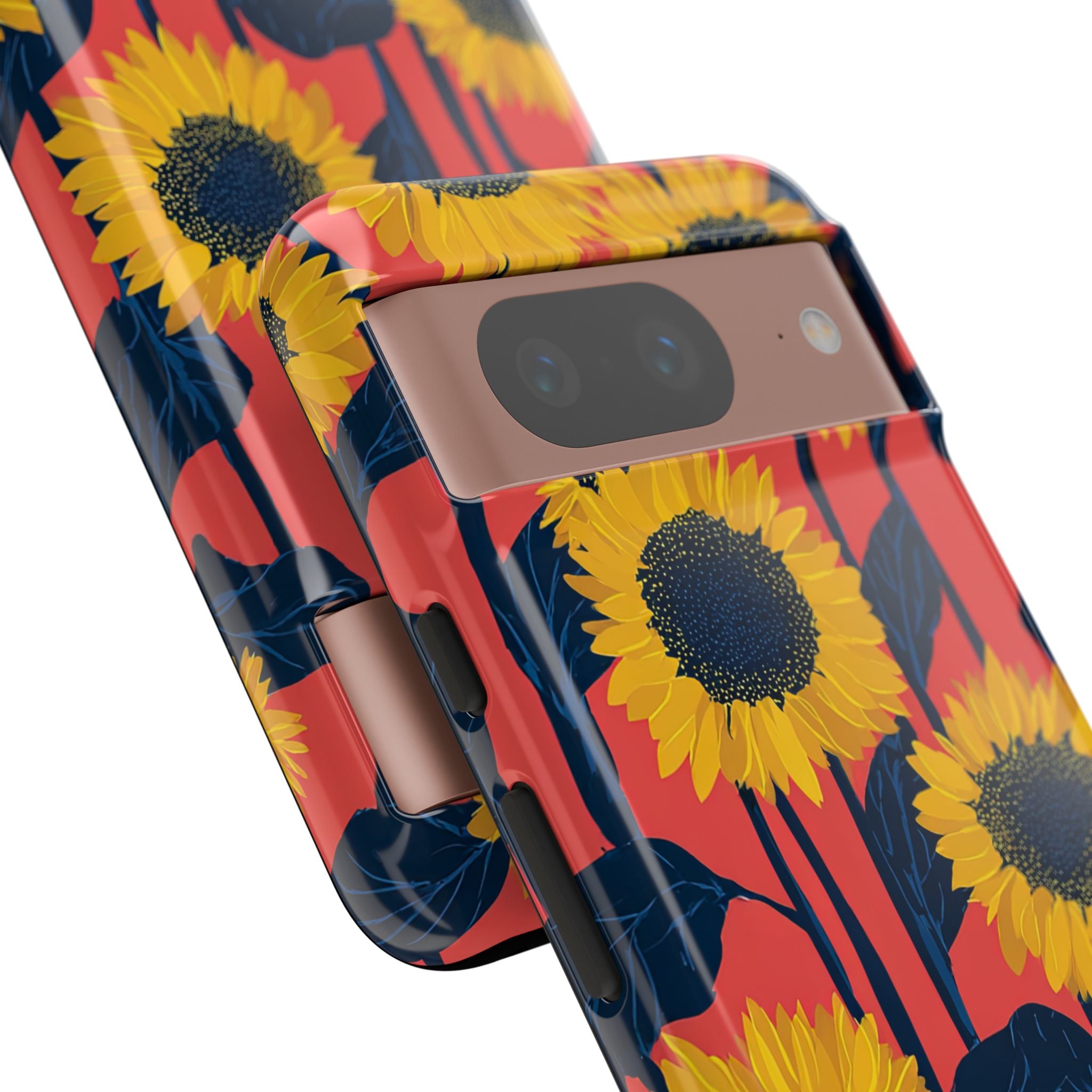 Solar Navy Bloom · Tough Phone Case for Google Pixel