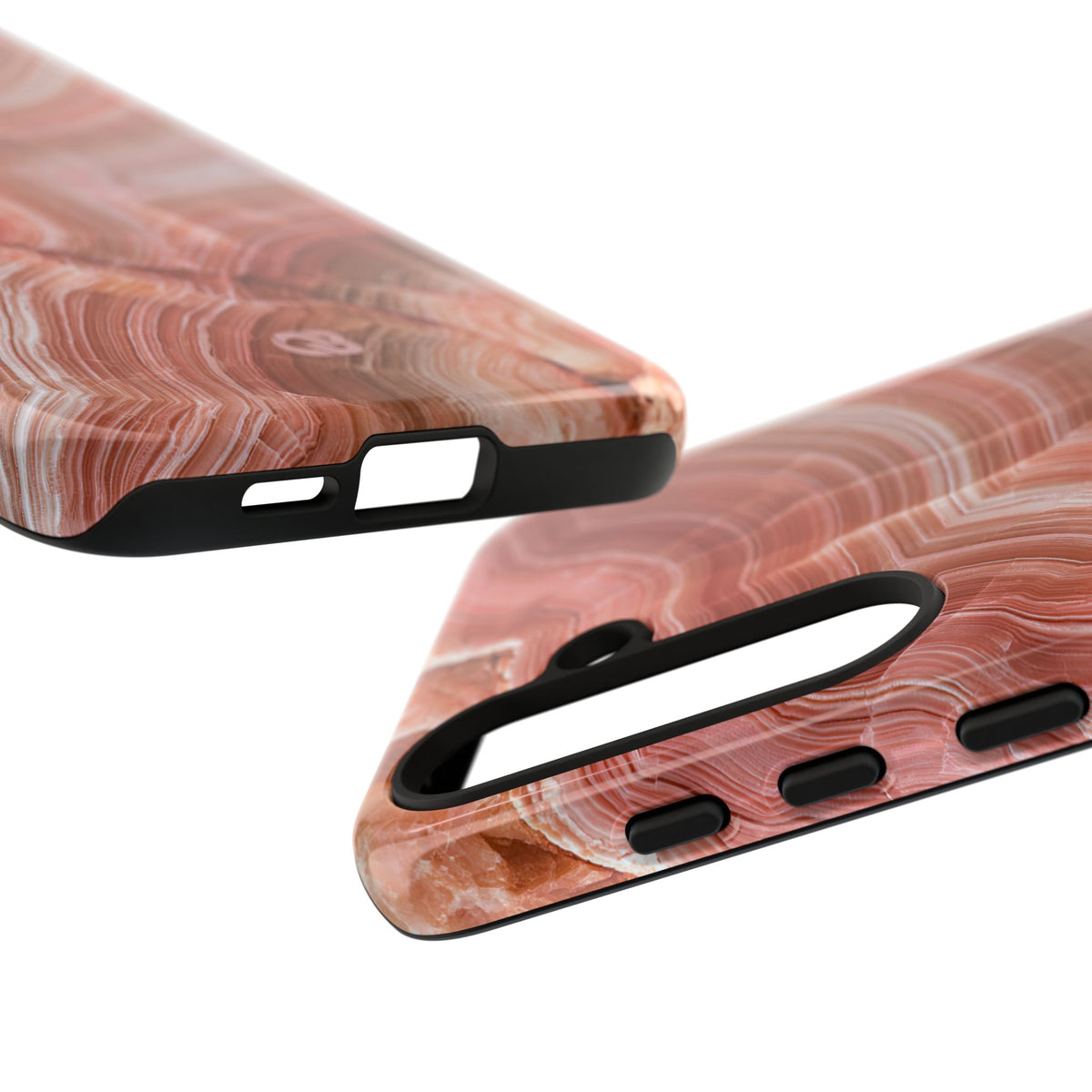Blushing Rose Strata · Tough Phone Case for Samsung · Pink
