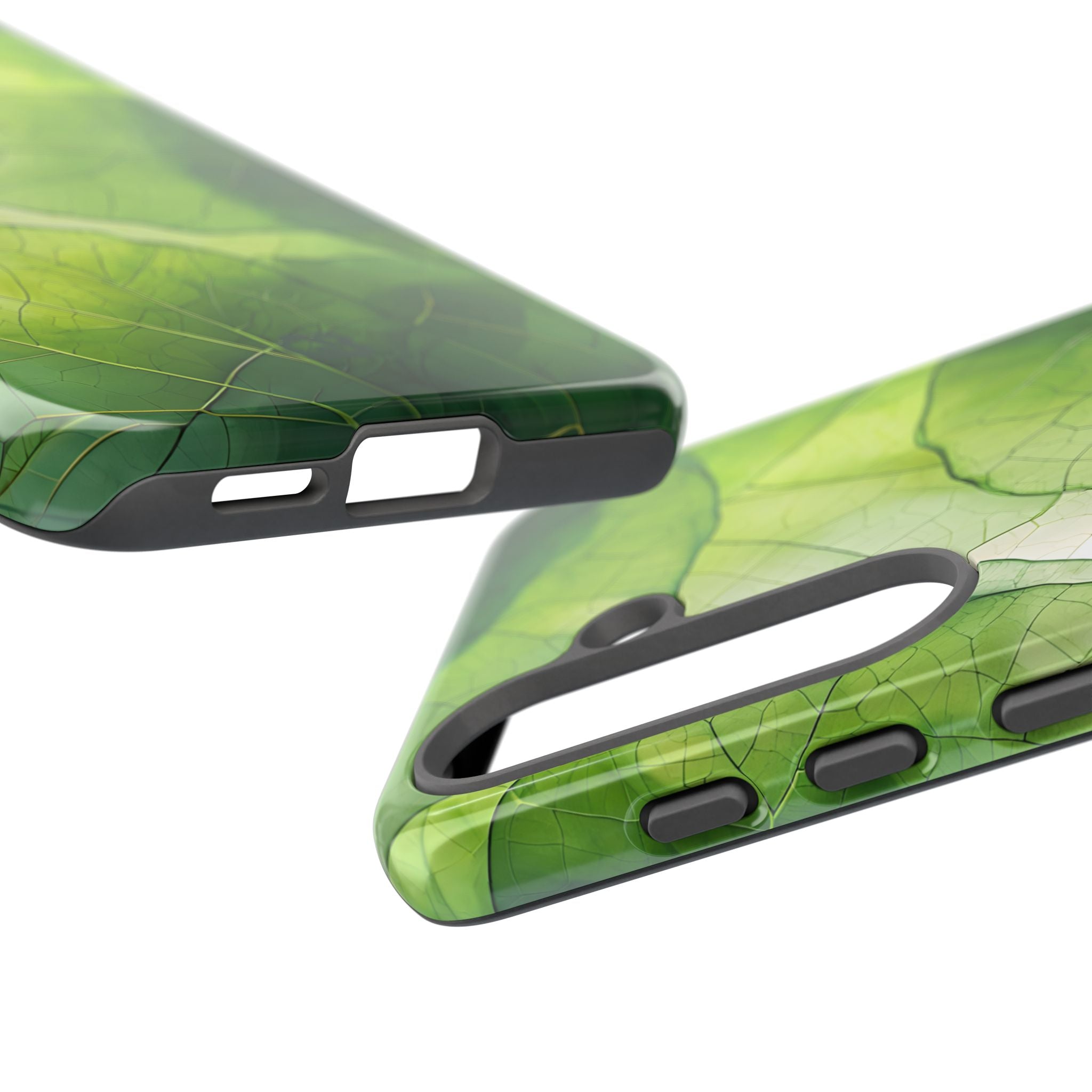 Emerald Leaf Veins · Tough Phone Case for Samsung