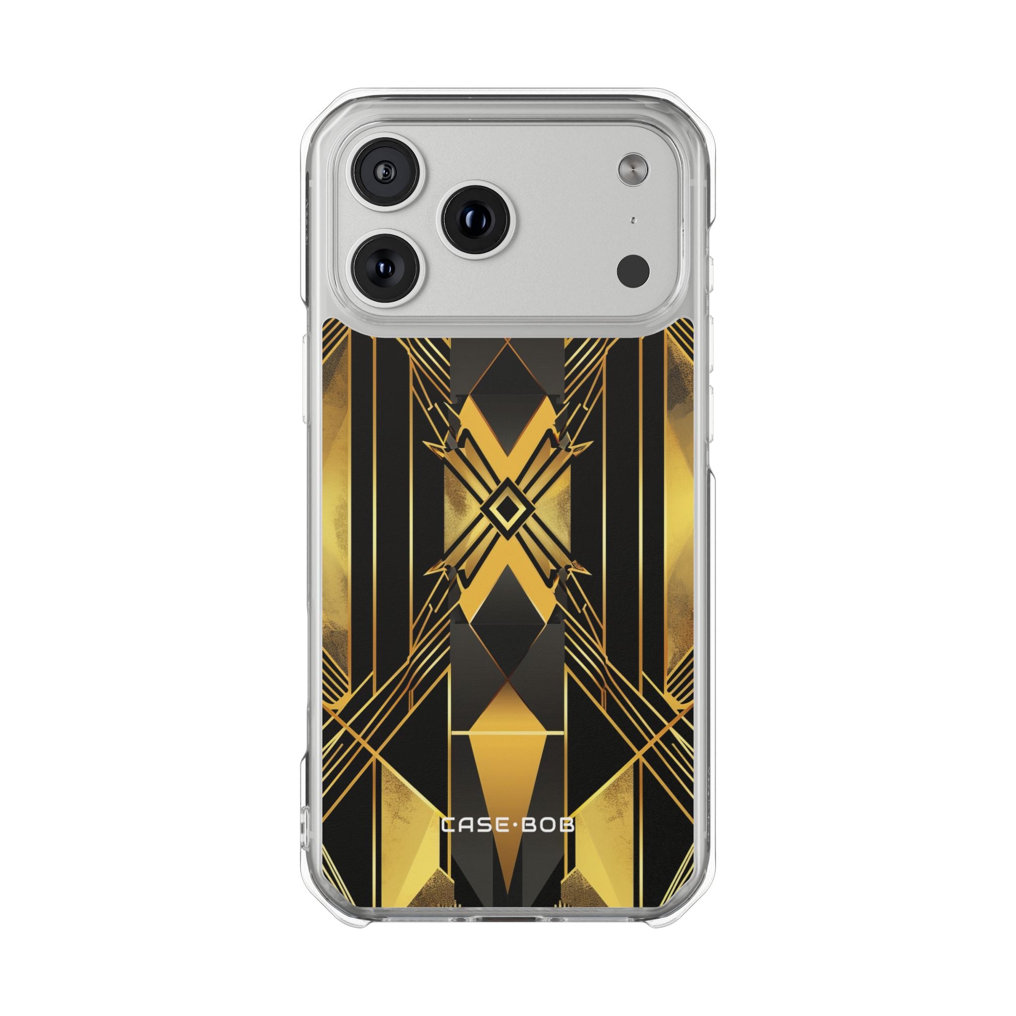 Golden Crosscut iPhone 17 Pro Max Cover - Impact