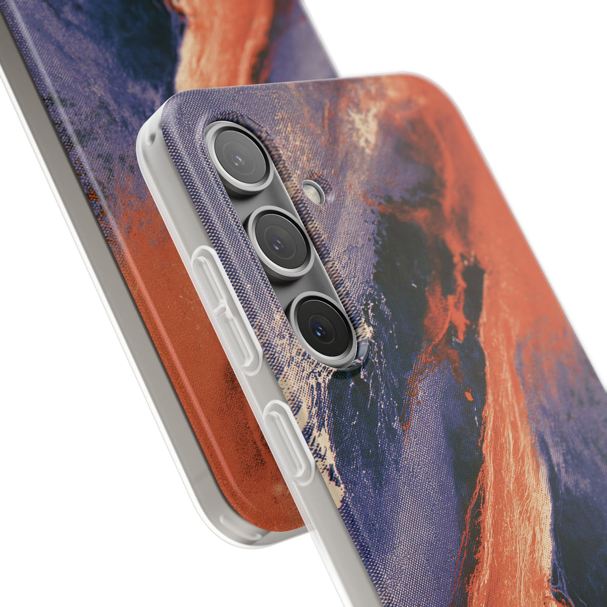 Solar Aura Drift · Lite Phone Case for Samsung · Orange