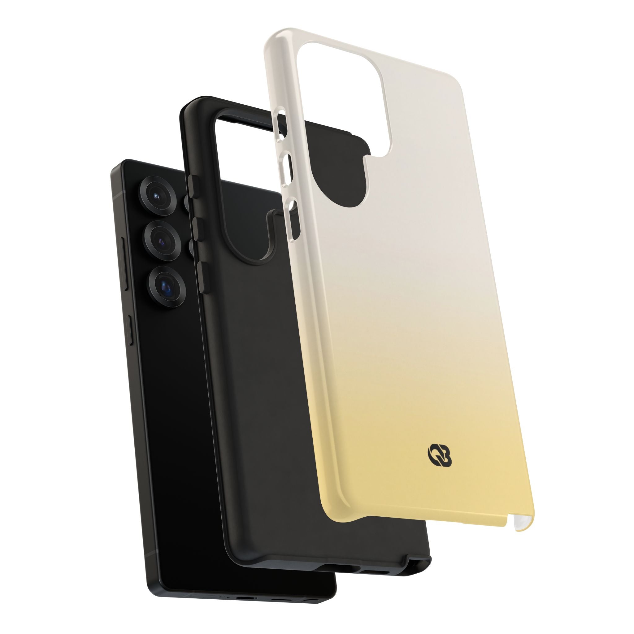 Yellow Tough Phone Case for Samsung - Bleached Citron Haze