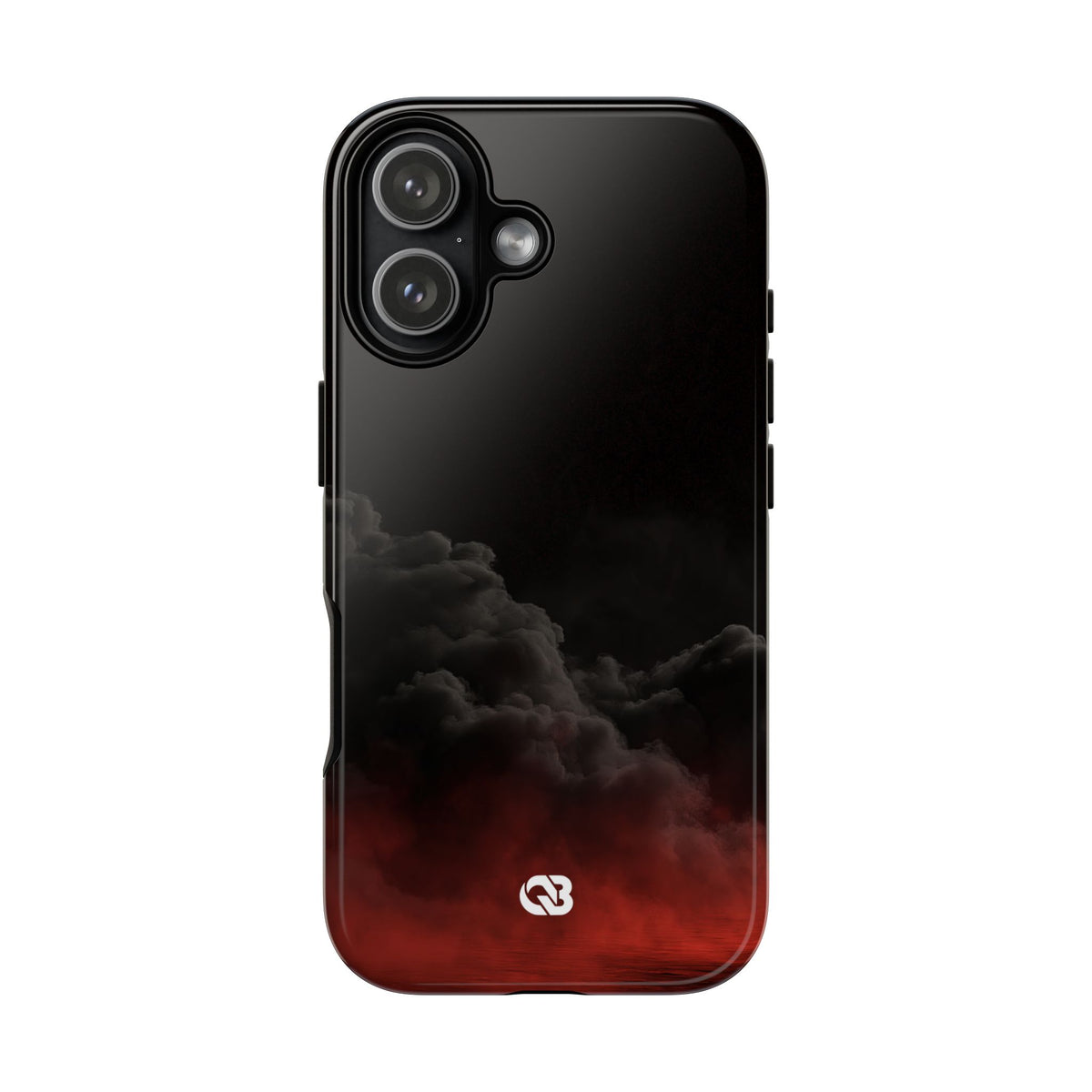 Crimson Fog Void · Tough Phone Case for iPhone · Black