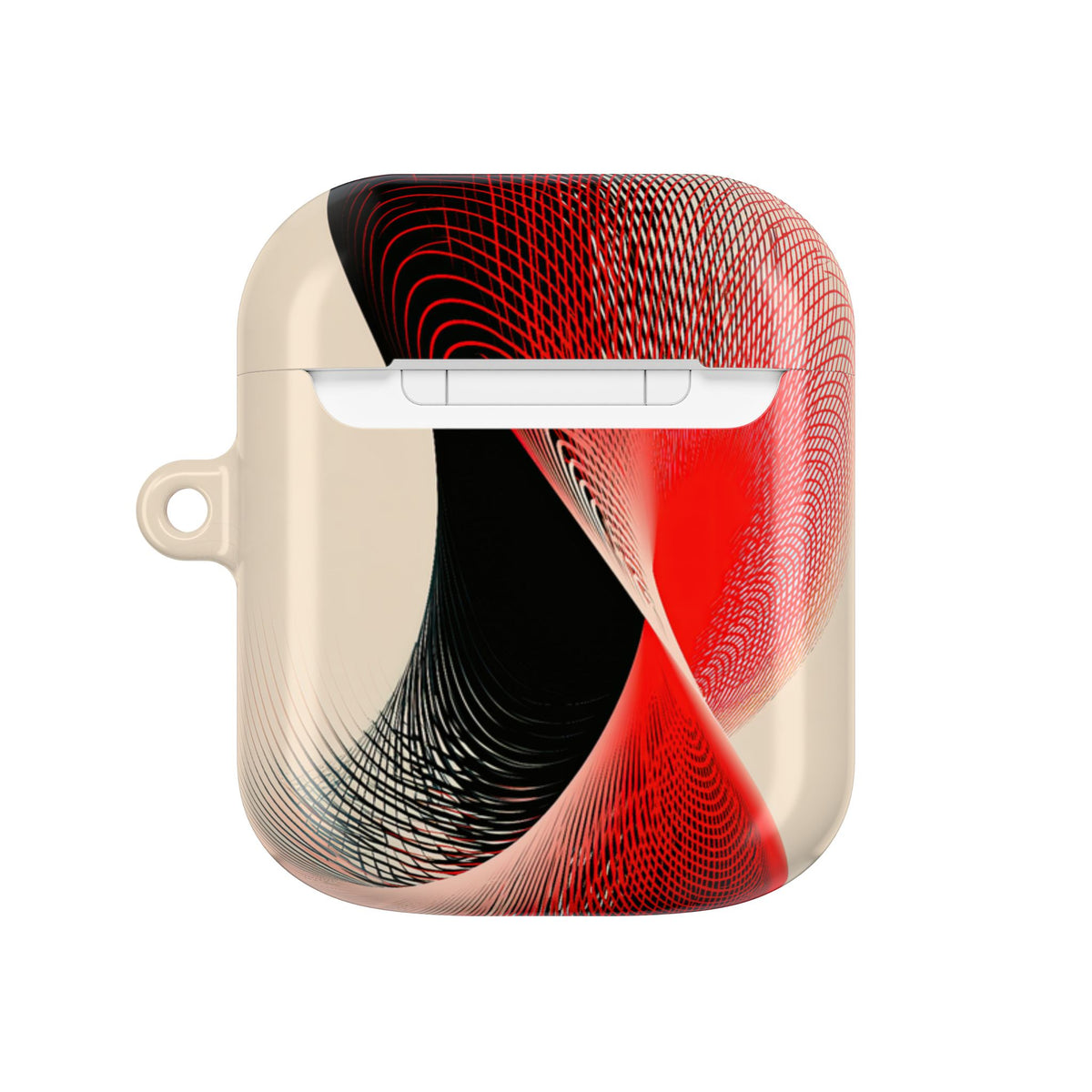 Kinetic Orbit · Hard Case for AirPods & AirPods Pro · Red