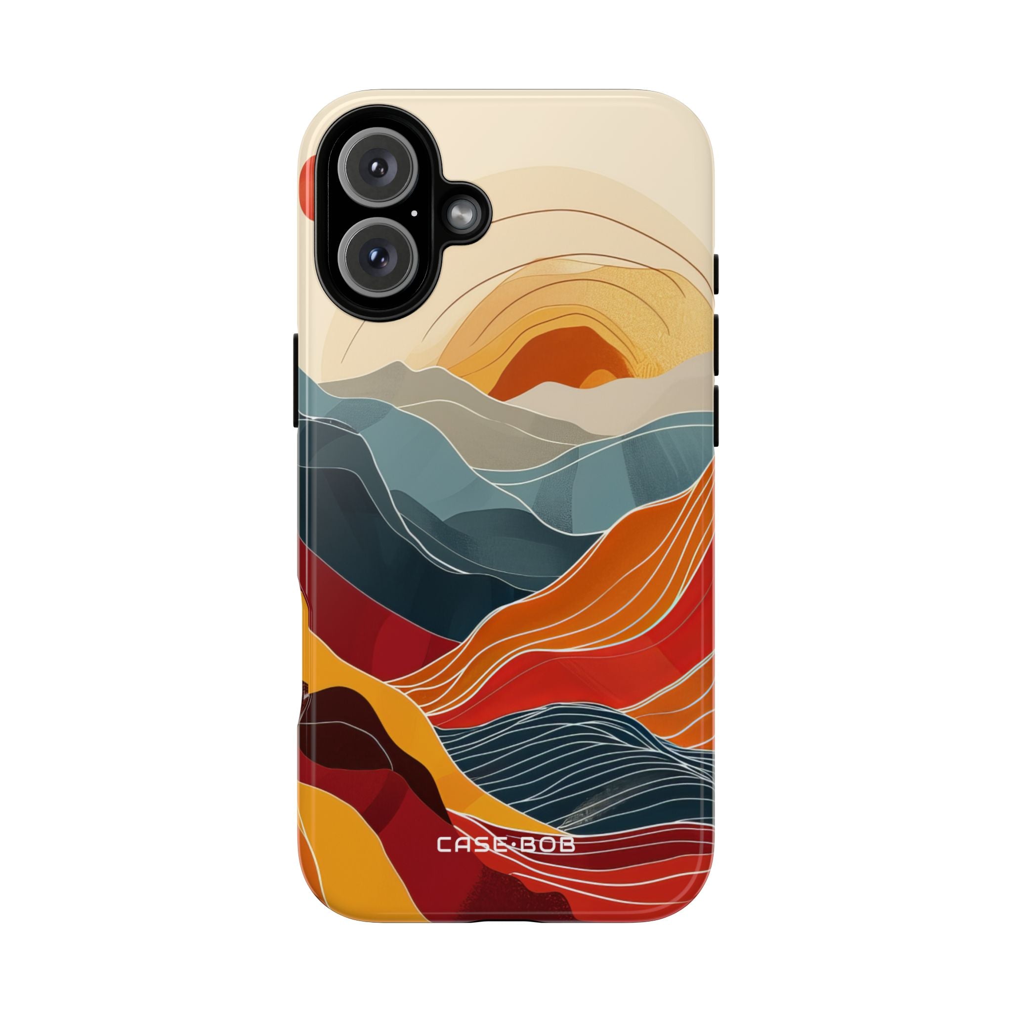 Sunset Hills iPhone 16 Plus Case - Tough
