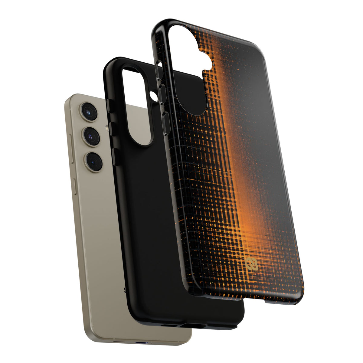 Amber Frequency · Tough Phone Case for Samsung · Orange