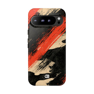 Urban Slash Camo · Tough Phone Case for Pixel · Black