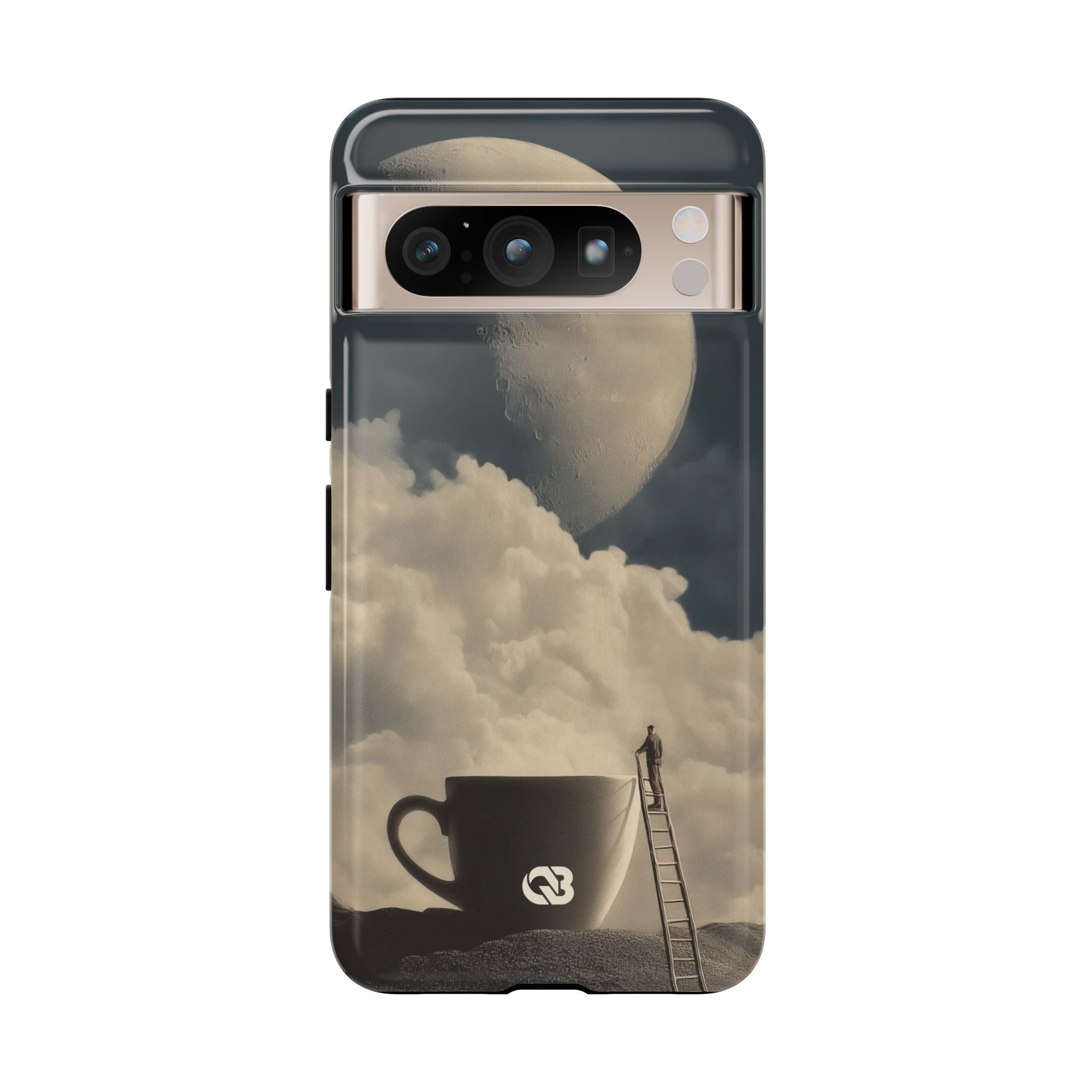 Midnight Brew Moon · Tough Phone Case for Google Pixel