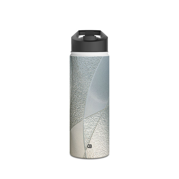 Refracted Arcs · Insulated Water Bottle · Silver