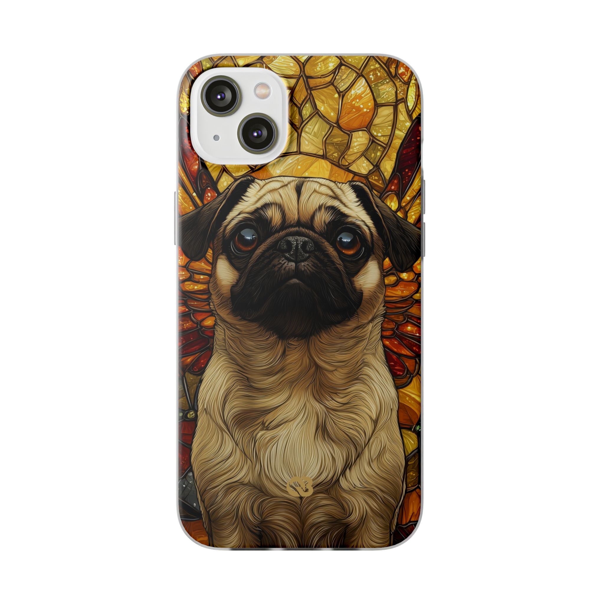 Amber Pug Divinity · Soft Case for iPhone