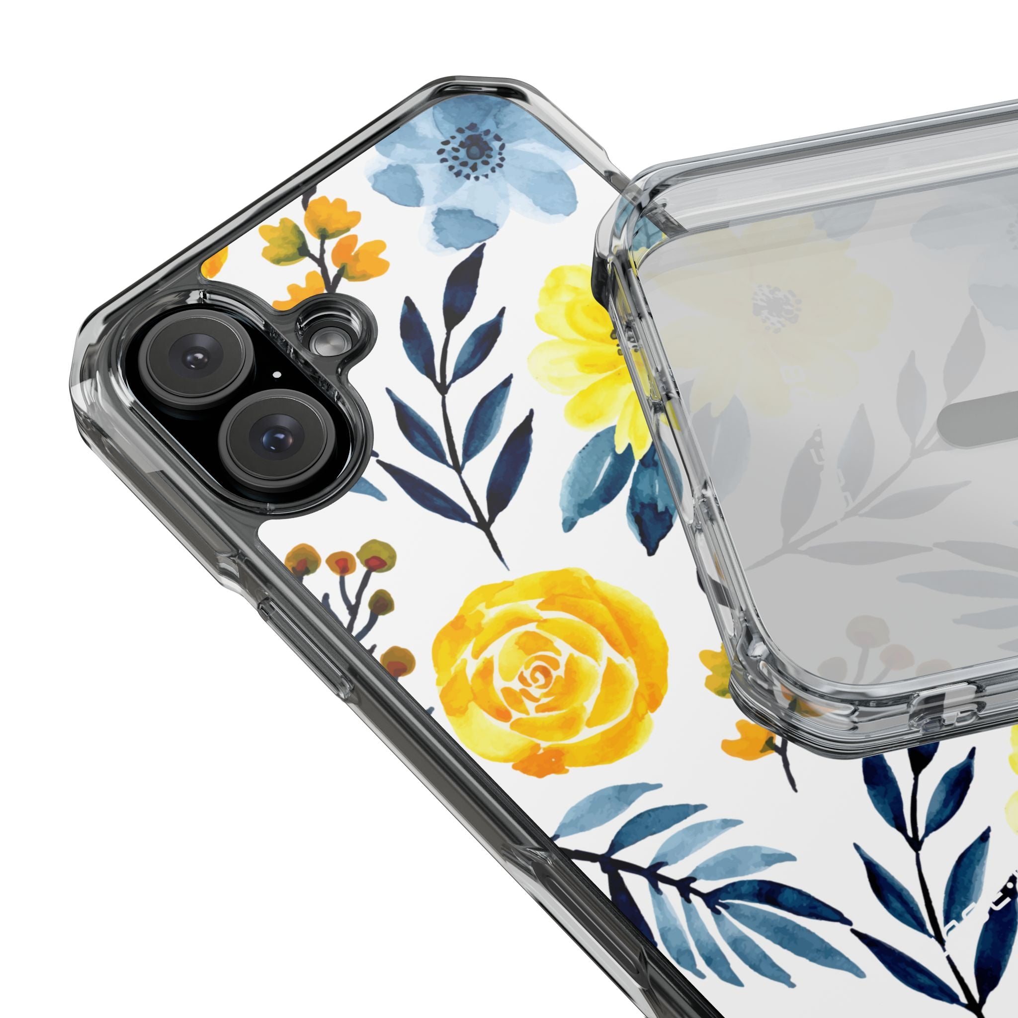 Golden Bloom iPhone 16 Plus Case - Impact