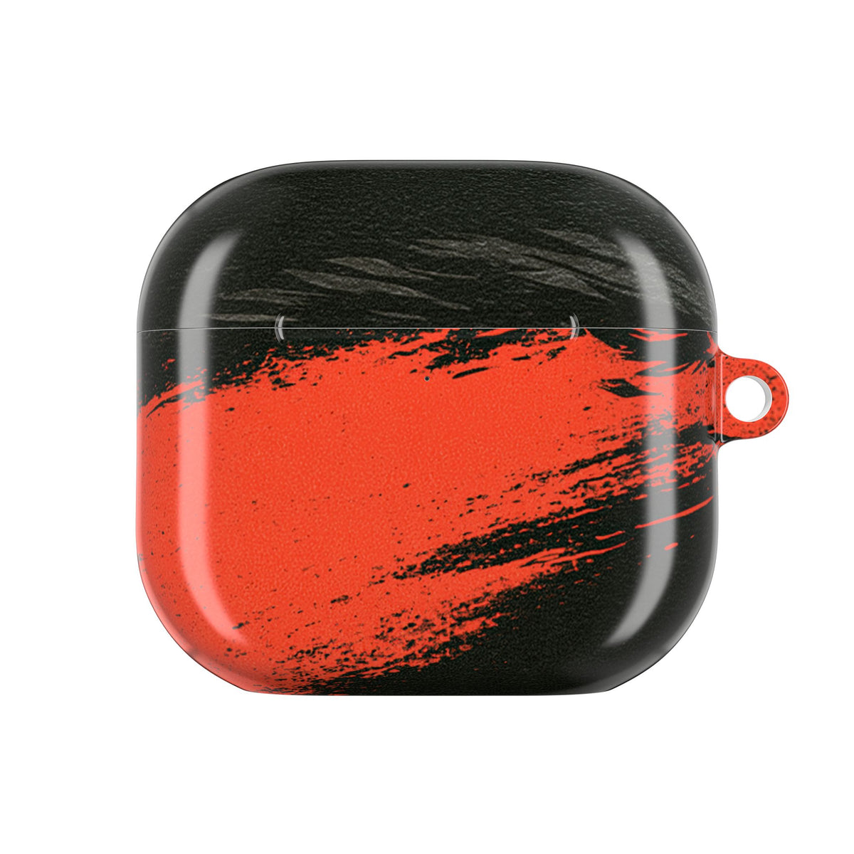 Crimson Raptor Noir · Hard Case for AirPods & AirPods Pro · Black