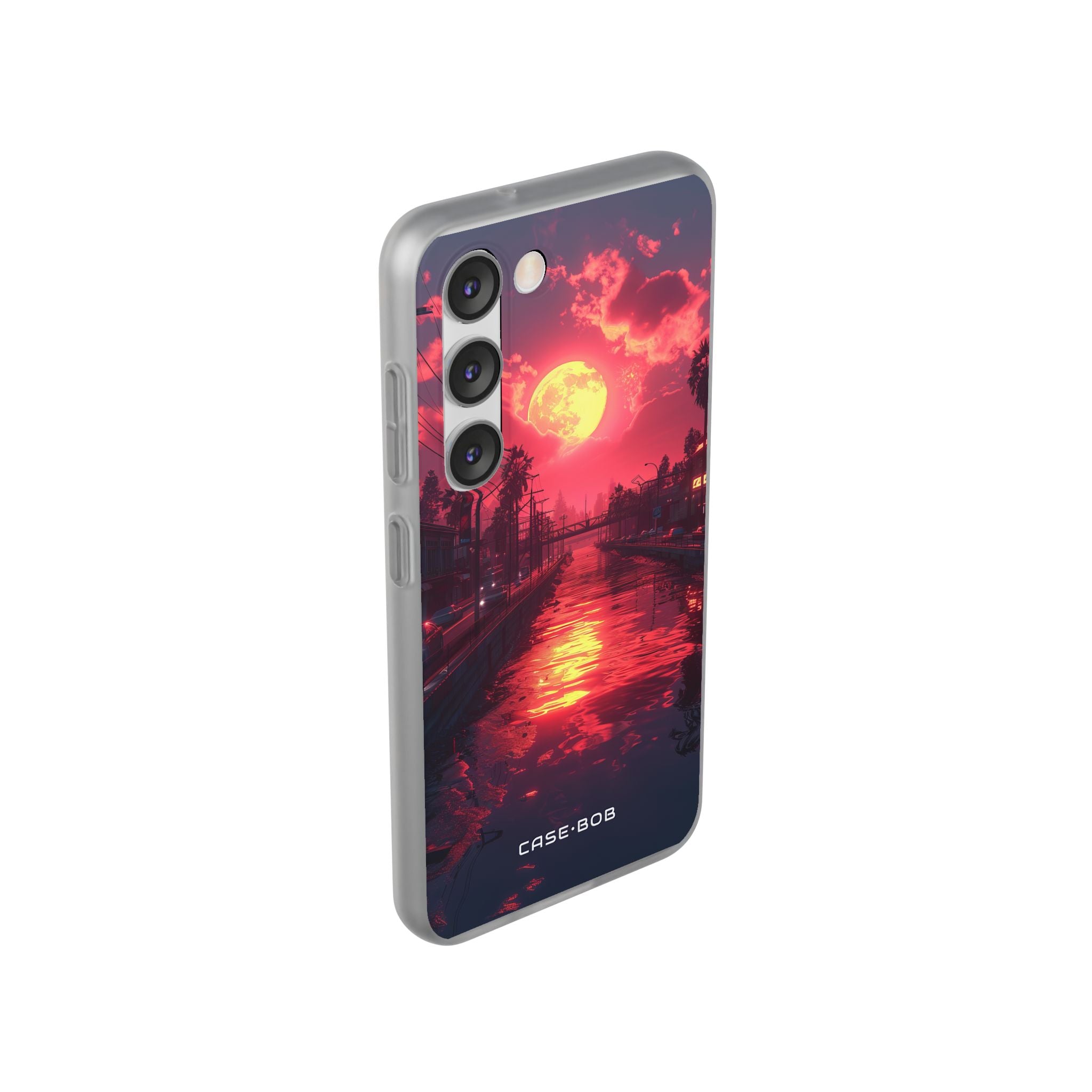 Leuchtendes Mondlicht Samsung S23 Case - Soft