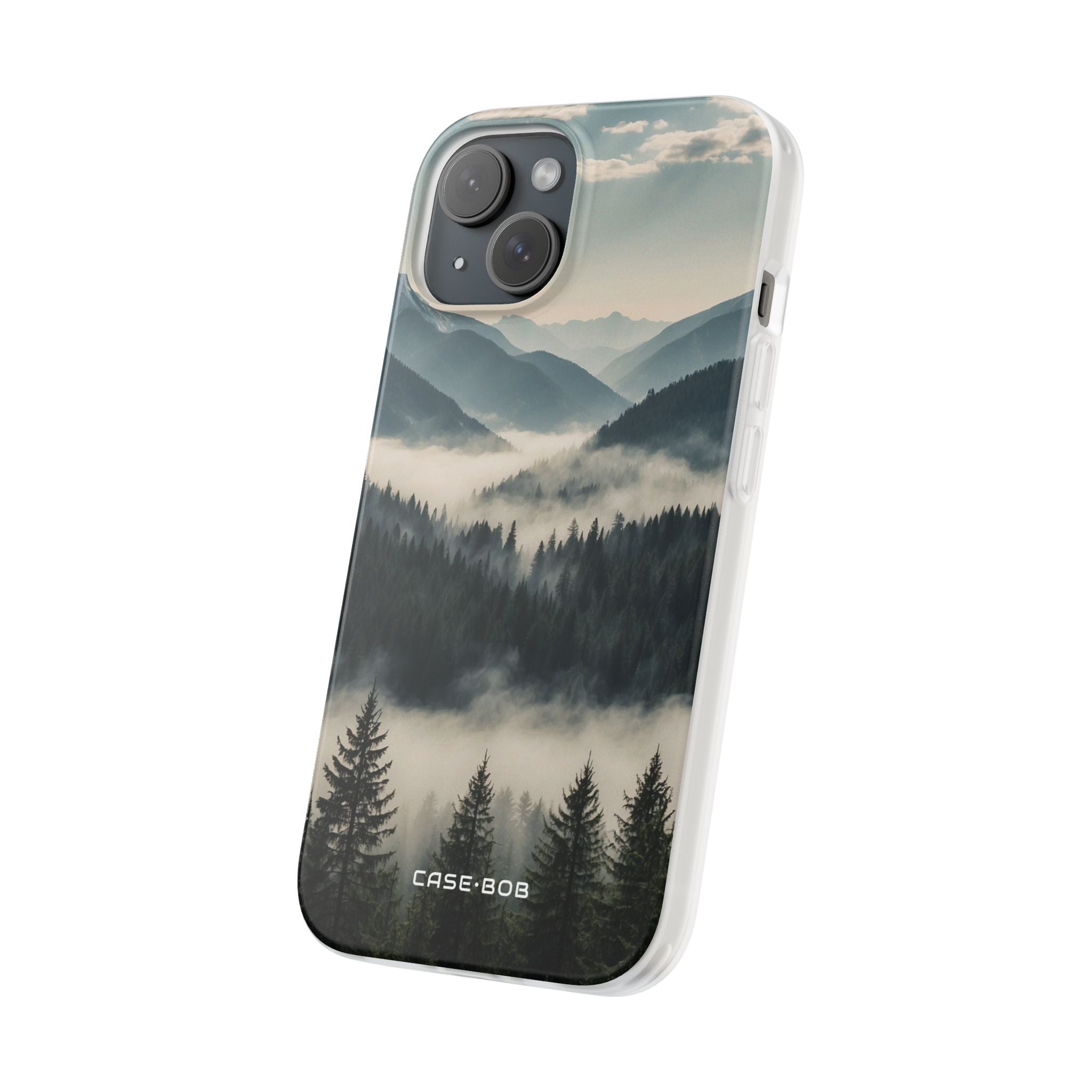 Evergreen Mist iPhone 15 hoesje - Soft
