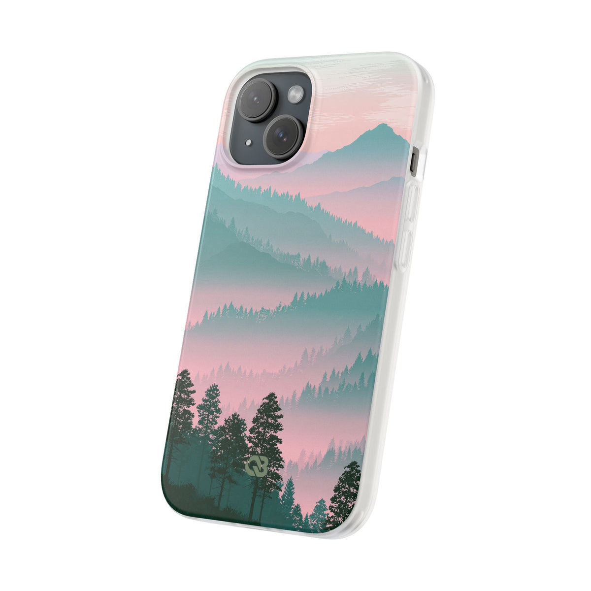 Teal Lite Phone Case for iPhone - Alpine Mist Teal