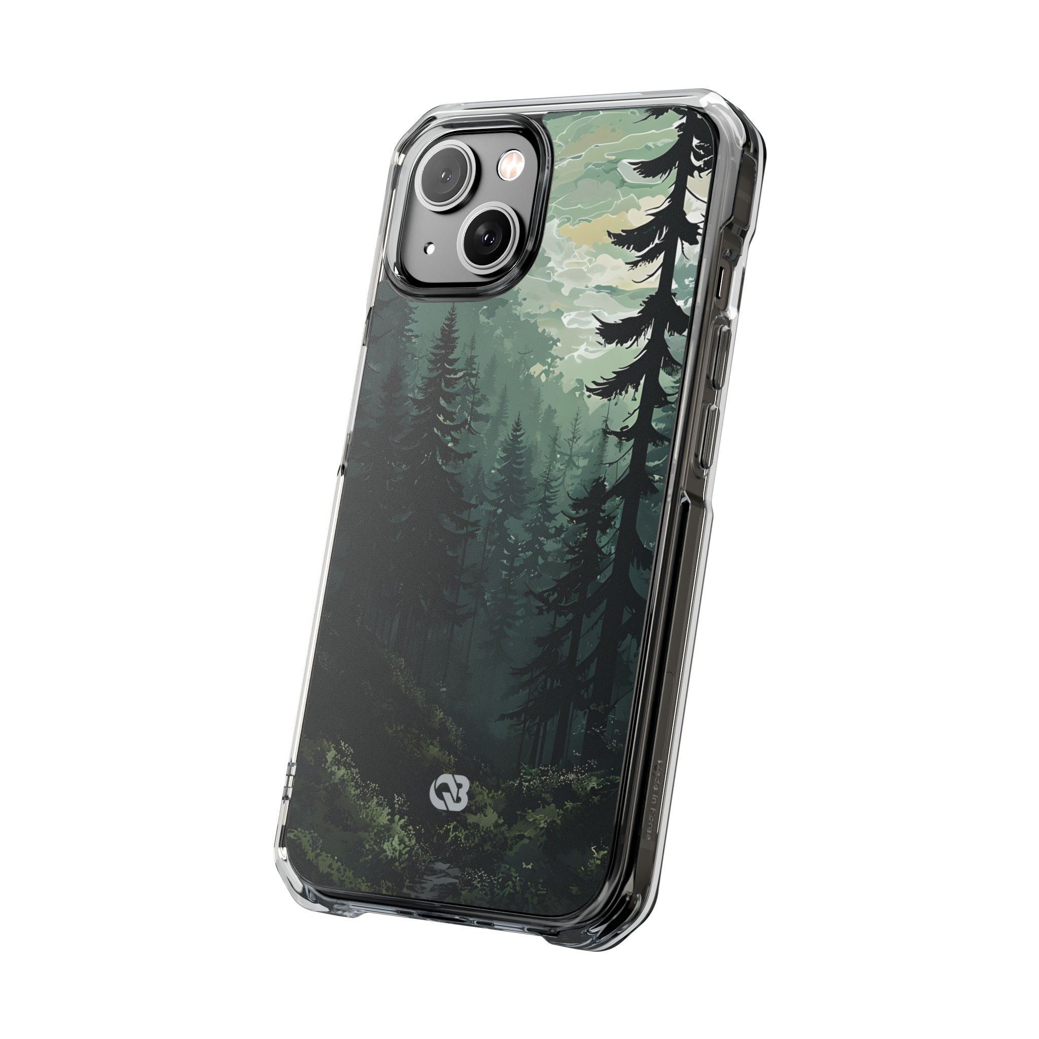 Misty Pine Shadow · Impact Phone Case for iPhone · Magsafe