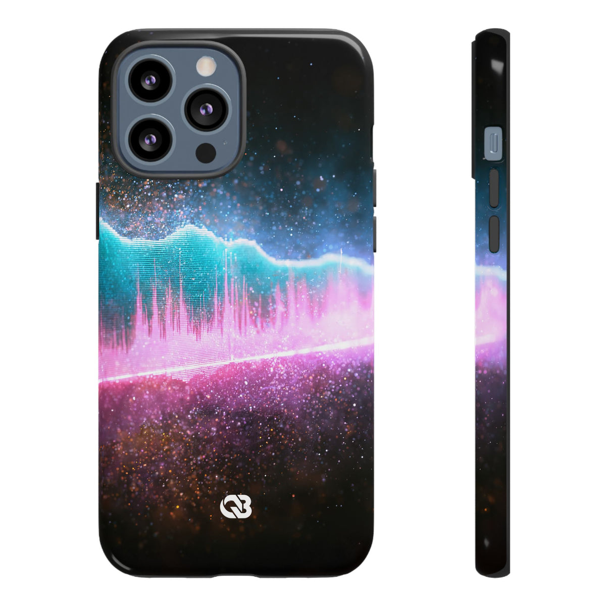 Digital Frequency · Tough Phone Case for iPhone · Pink