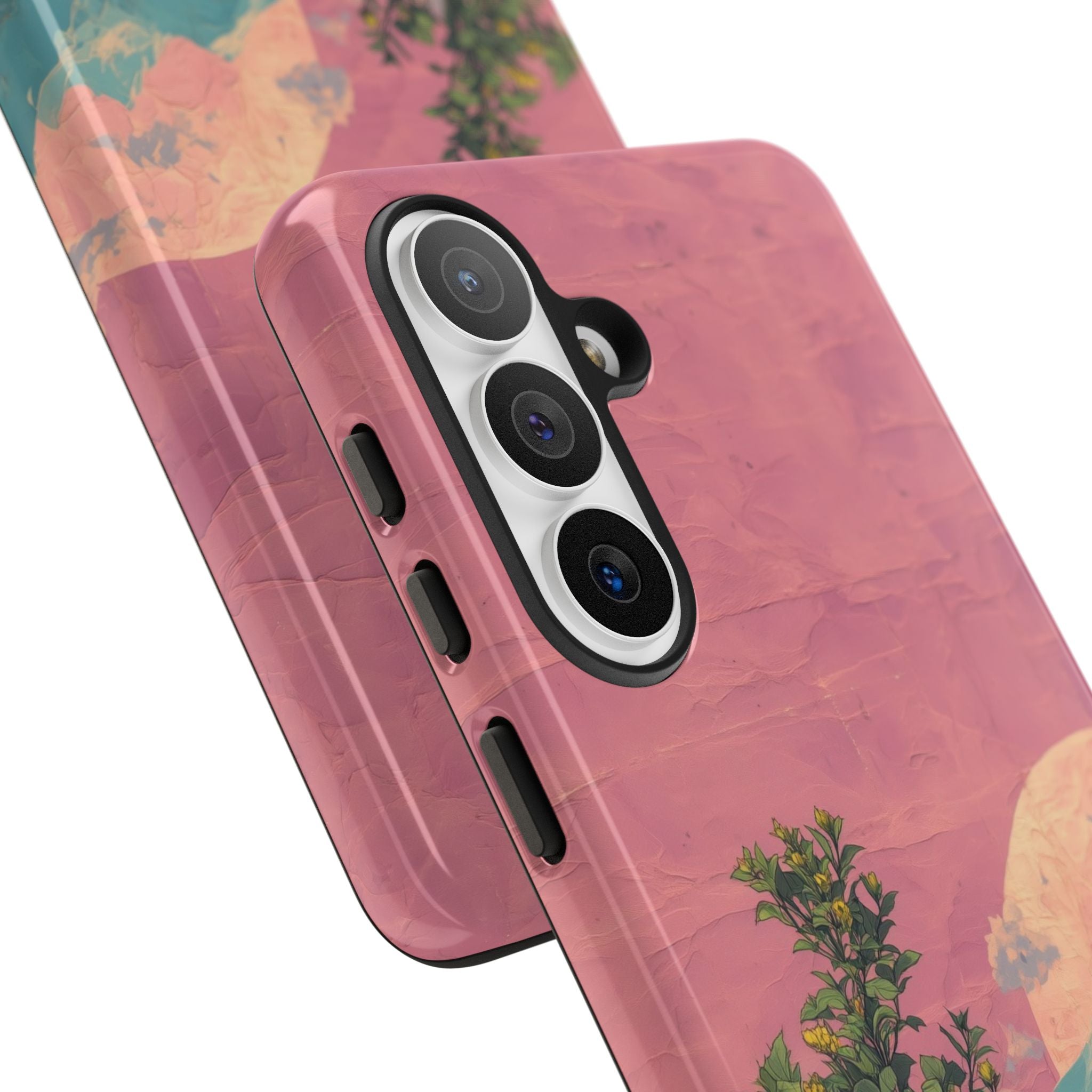 Lunare Pastellblüte · Tough Handyhülle für Samsung