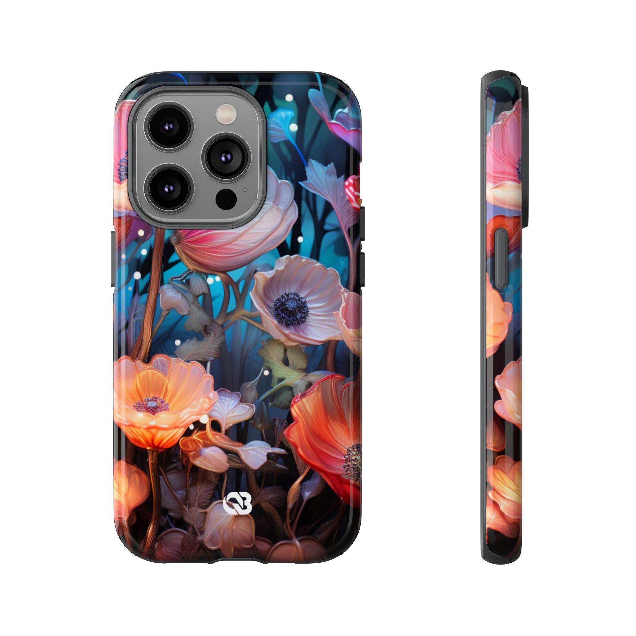Luminous Poppy Glade · Tough Hoesje voor iPhone