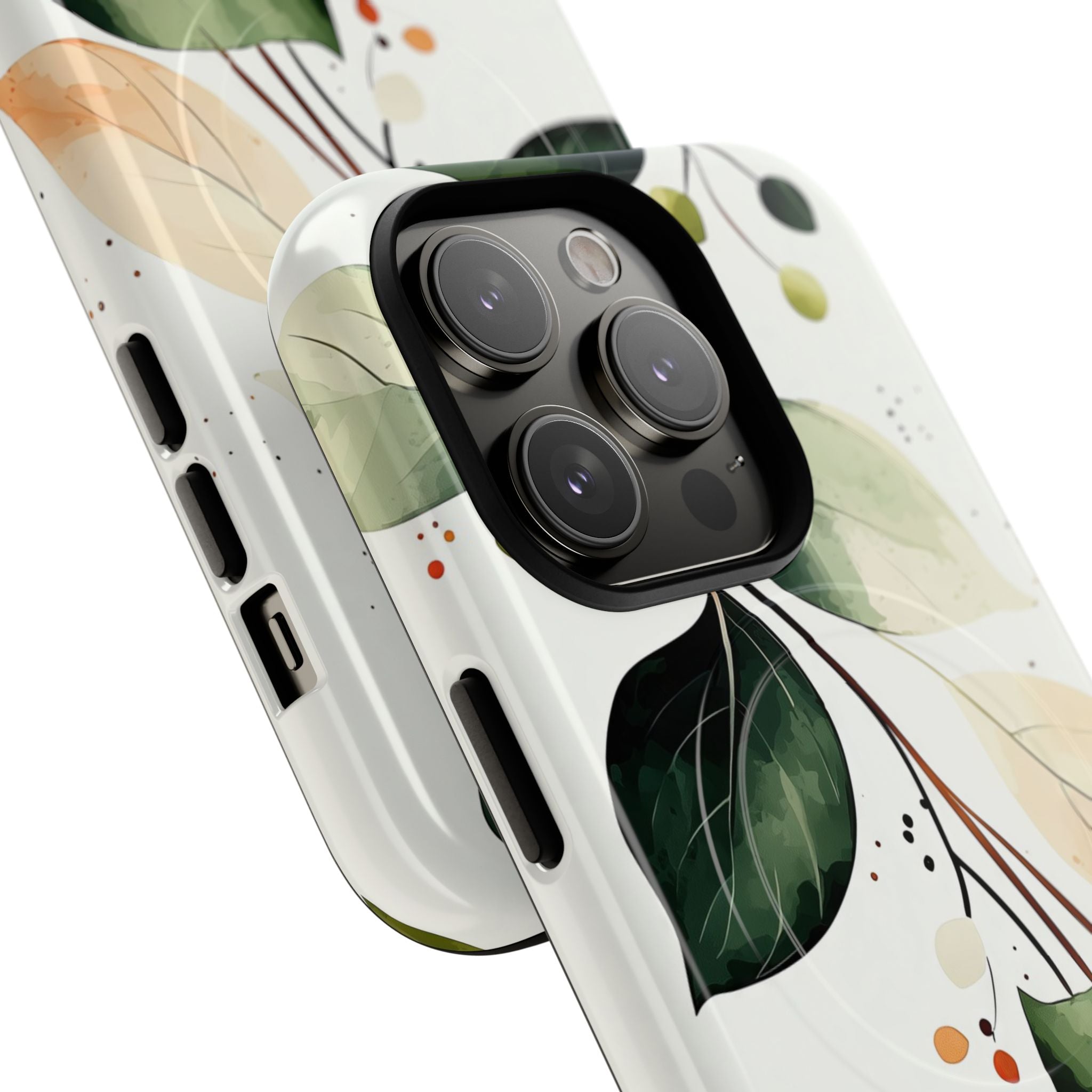 Greenberry Branch iPhone 14 Pro Case - Tough+
