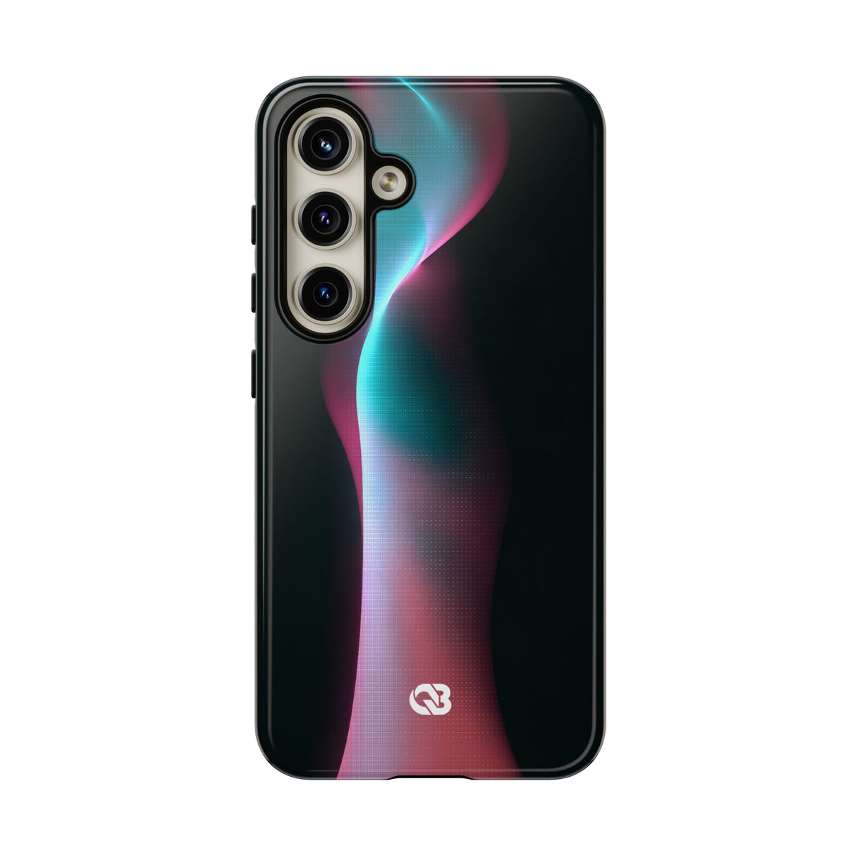 Neon Pixel Flow · Tough Phone Case for Samsung · Black