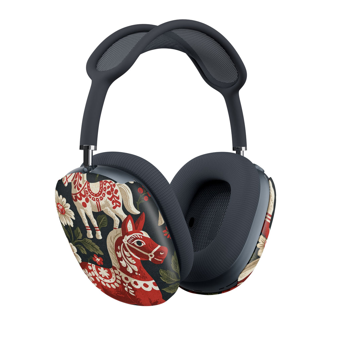 Nordic Dala Meadow · Hard Case for AirPods Max · Red