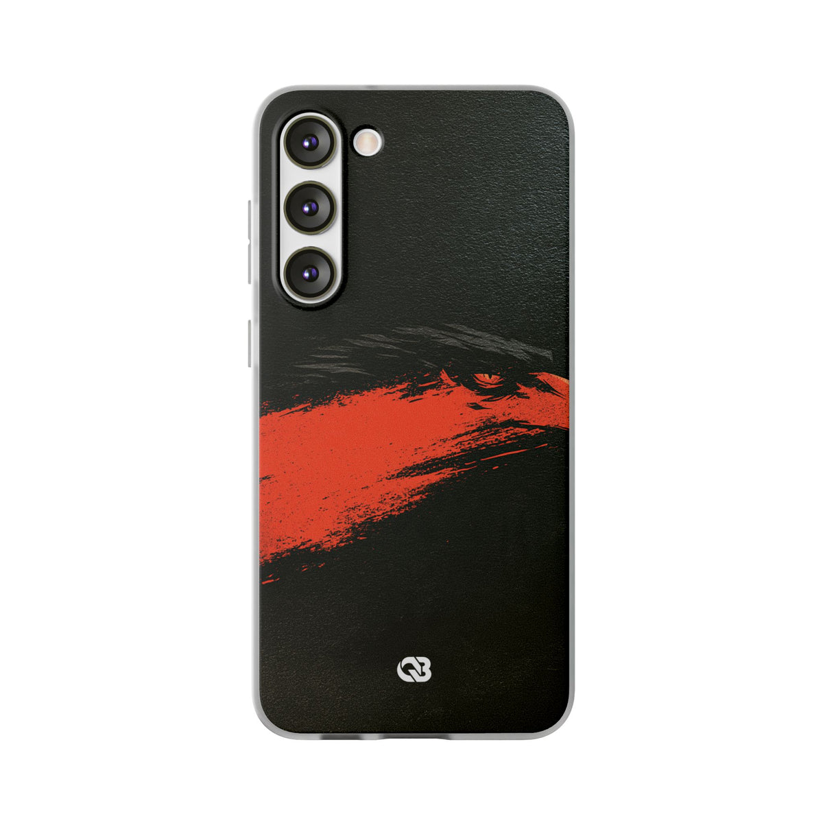 Crimson Raptor Noir · Lite Phone Case for Samsung · Black