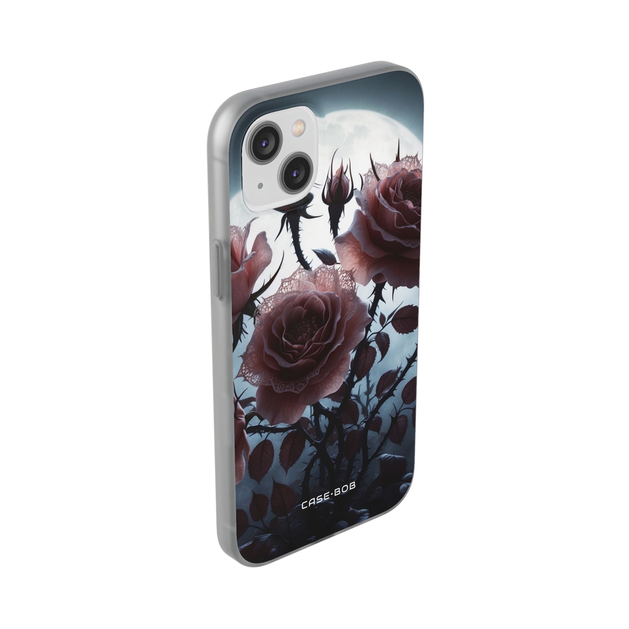Luminous Rose Thorns iPhone 14 Plus Case - Soft