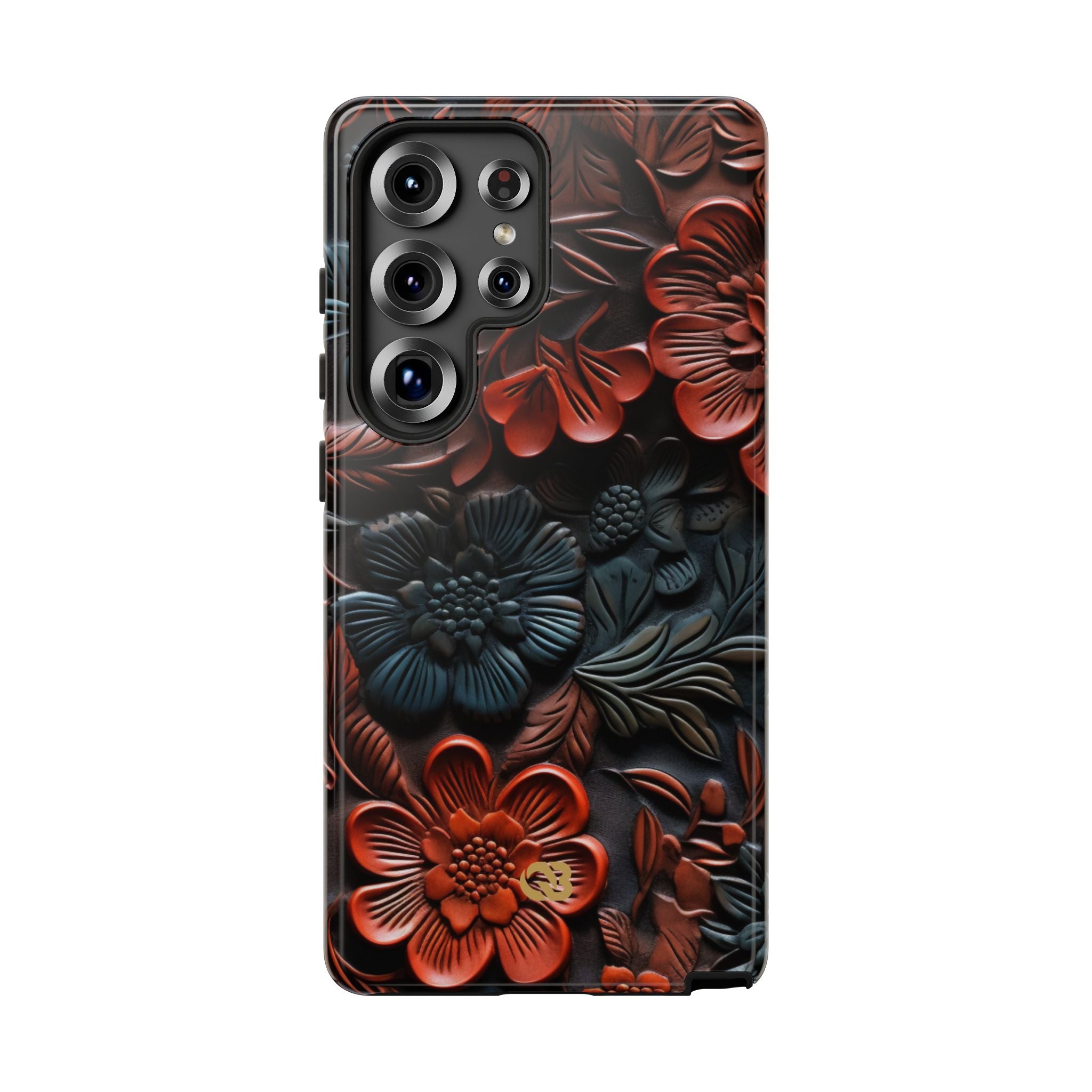 Carved Earth Bloom · Tough Mobilskal för Samsung