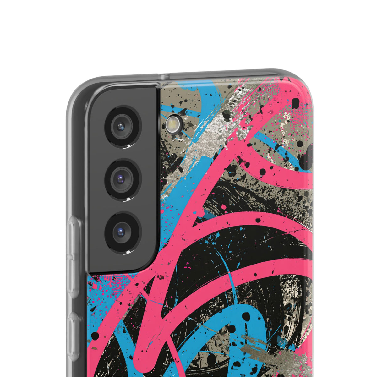 Cyber Splatter Flow · Lite Phone Case for Samsung · Pink