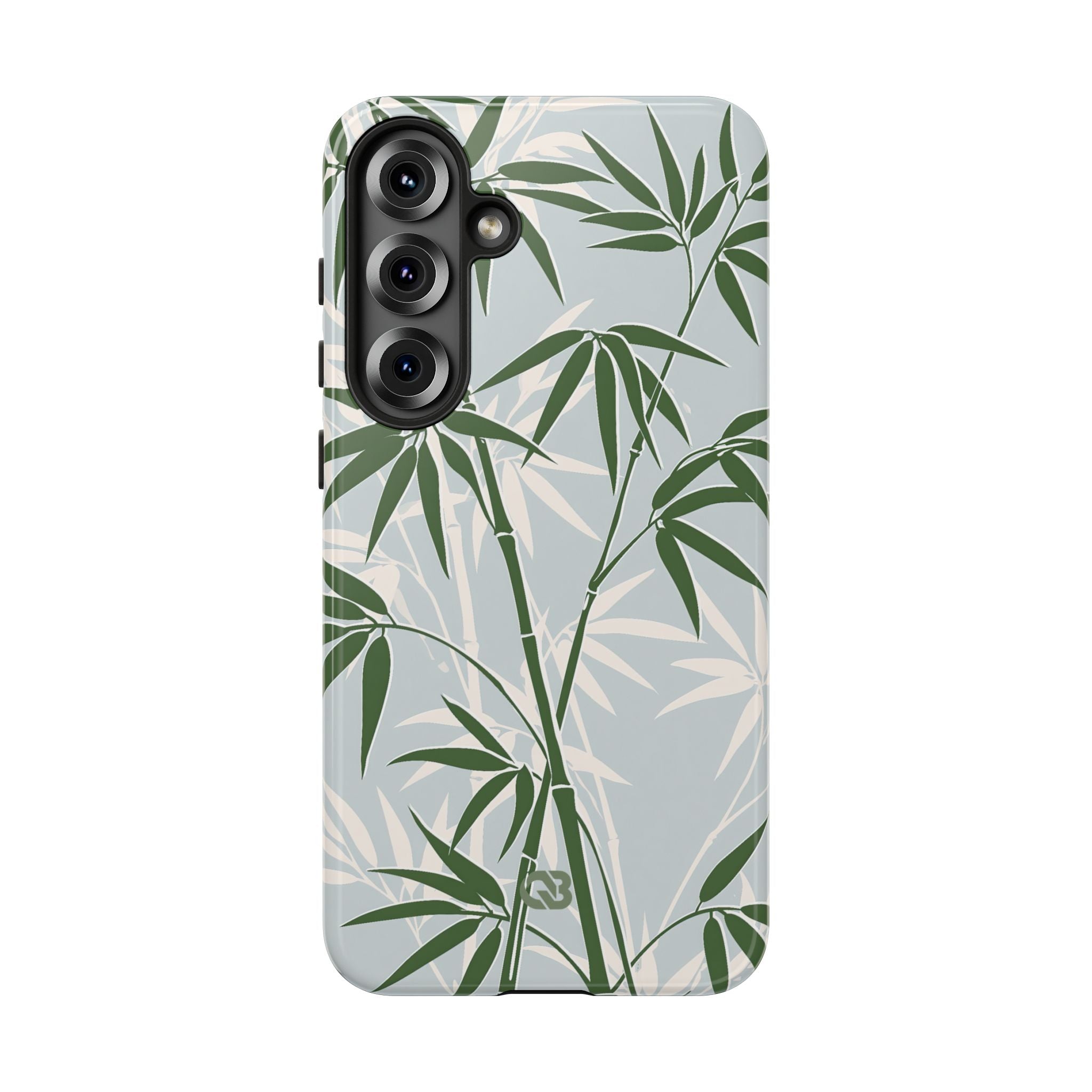 Green Tough Phone Case for Samsung - Kyoto Bamboo Canopy