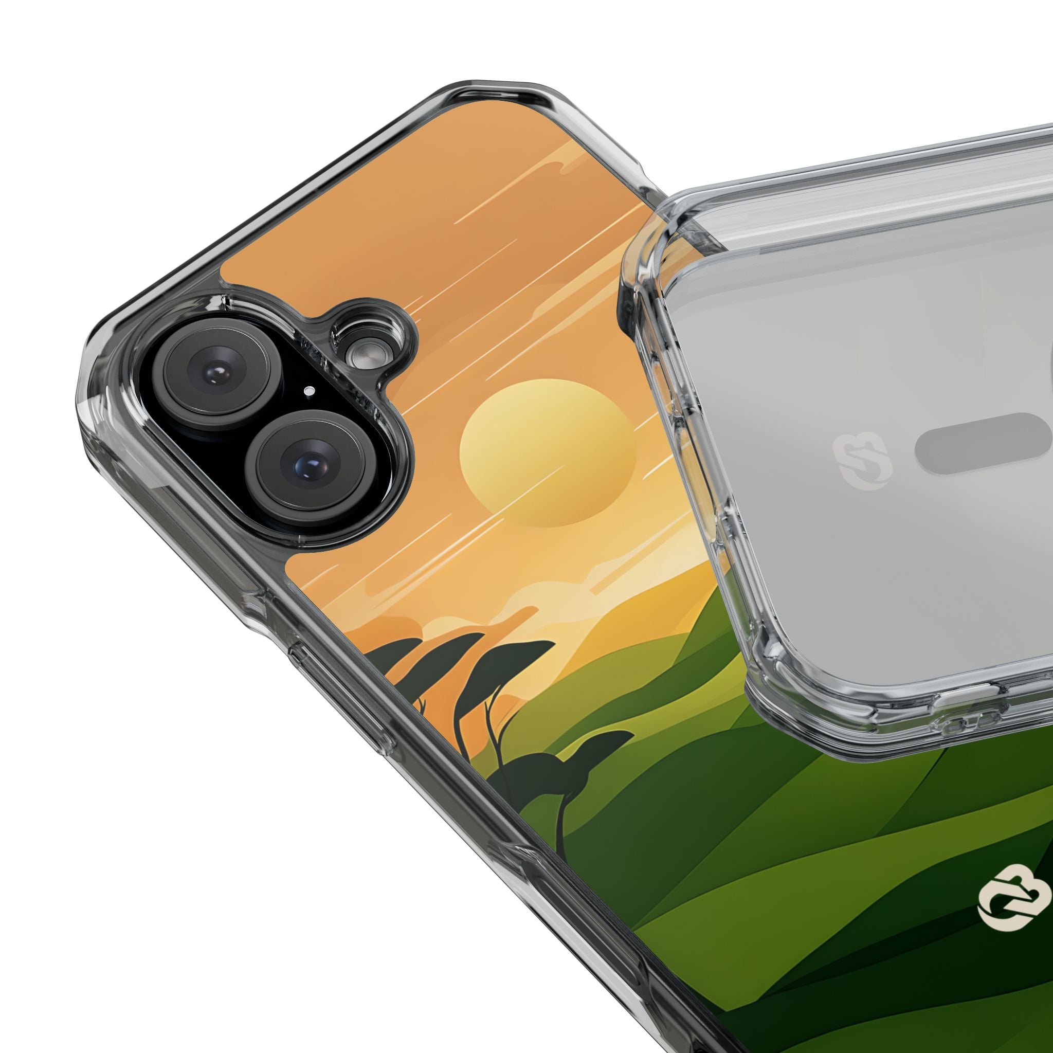 Verdant Horizon Sun · Impact Phone Case for iPhone · Magsafe