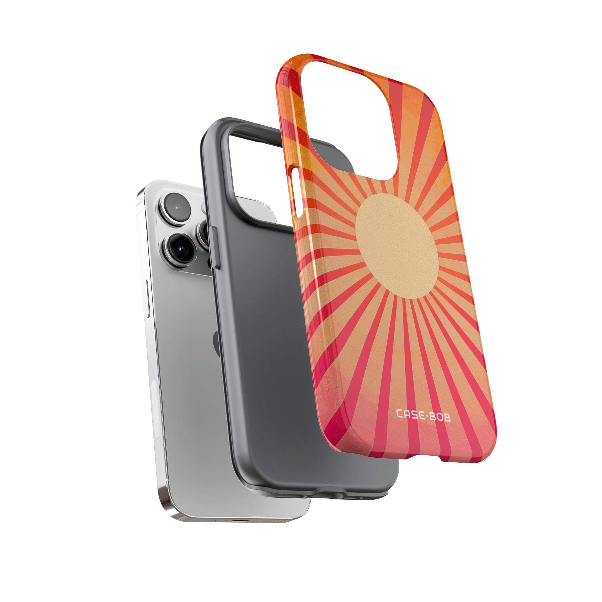 Sunburst Radiance iPhone 14 Pro -kovaus - Tough
