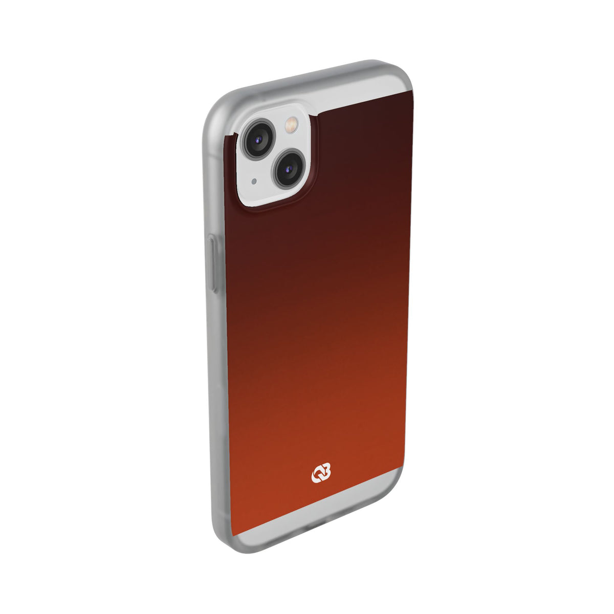 Burnt Amber Spectrum · Lite Phone Case for iPhone · Orange