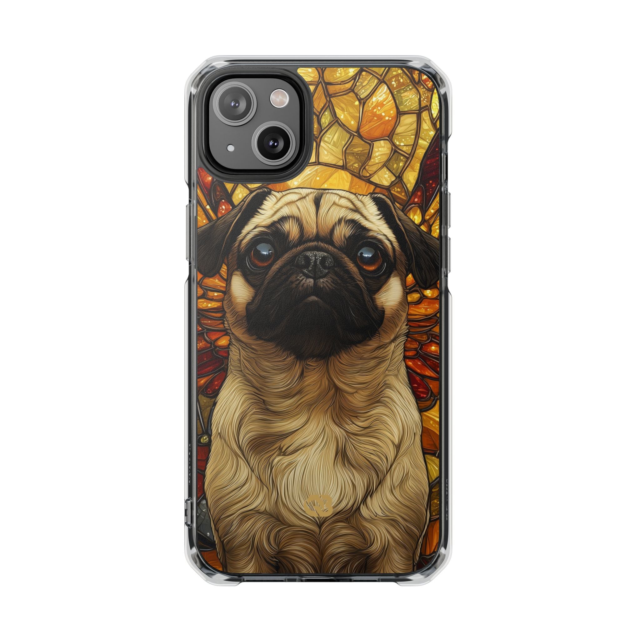 Amber Pug Divinity · Impact Phone Case for iPhone · Magsafe