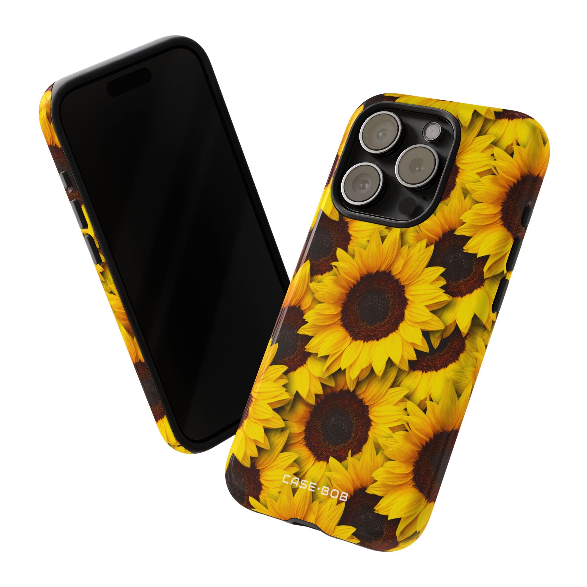 Sunflower Glow iPhone 15 Pro Case - Tough