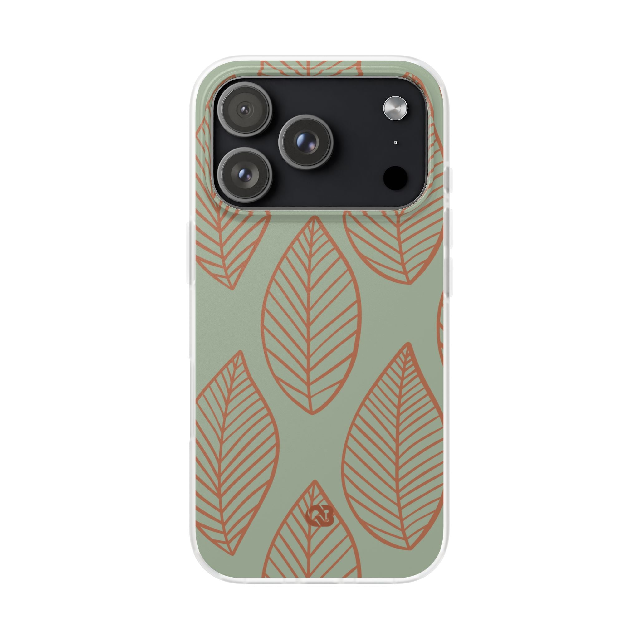 Sage Earth Leaves · Soft Phone Case for iPhone