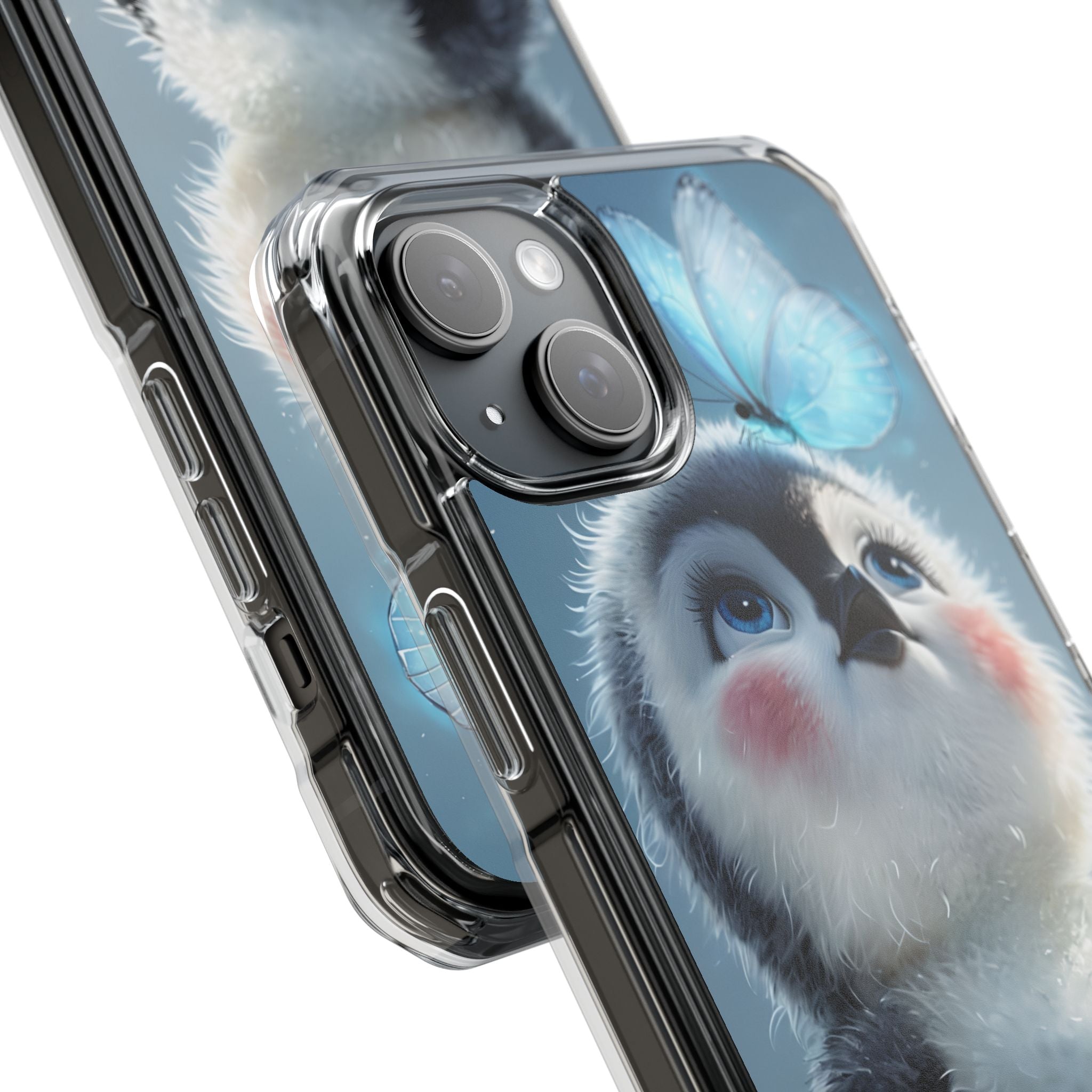 Frosty Penguin Glow · Impact Custodia per iPhone · Magsafe