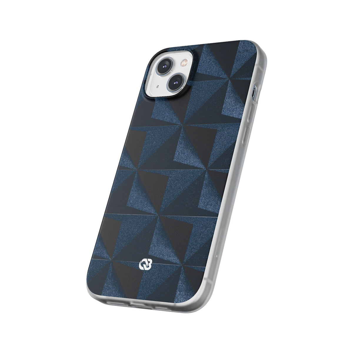 Faceted Slate · Lite Phone Case for iPhone · Blue