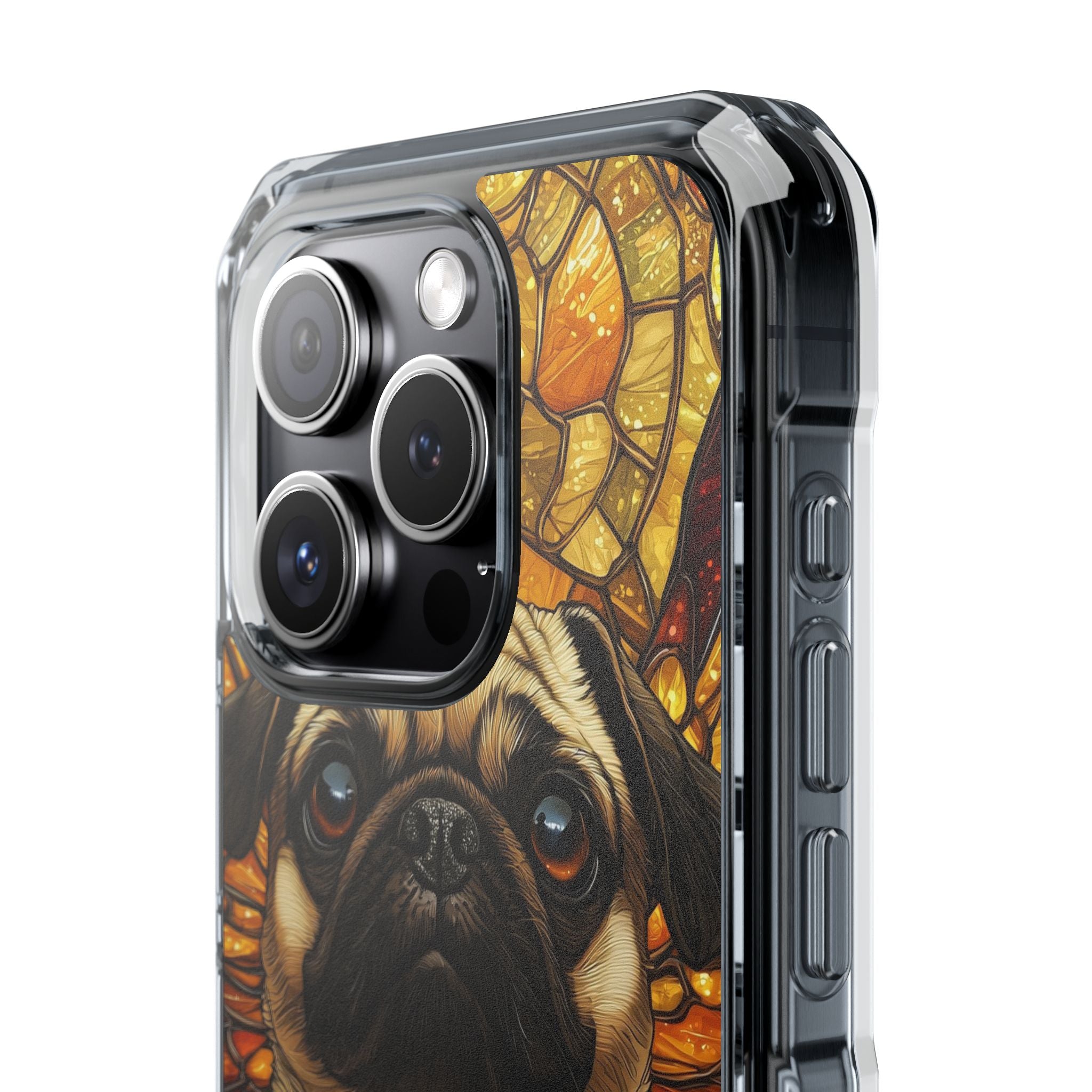 Amber Pug Divinity · Impact Phone Case for iPhone · Magsafe