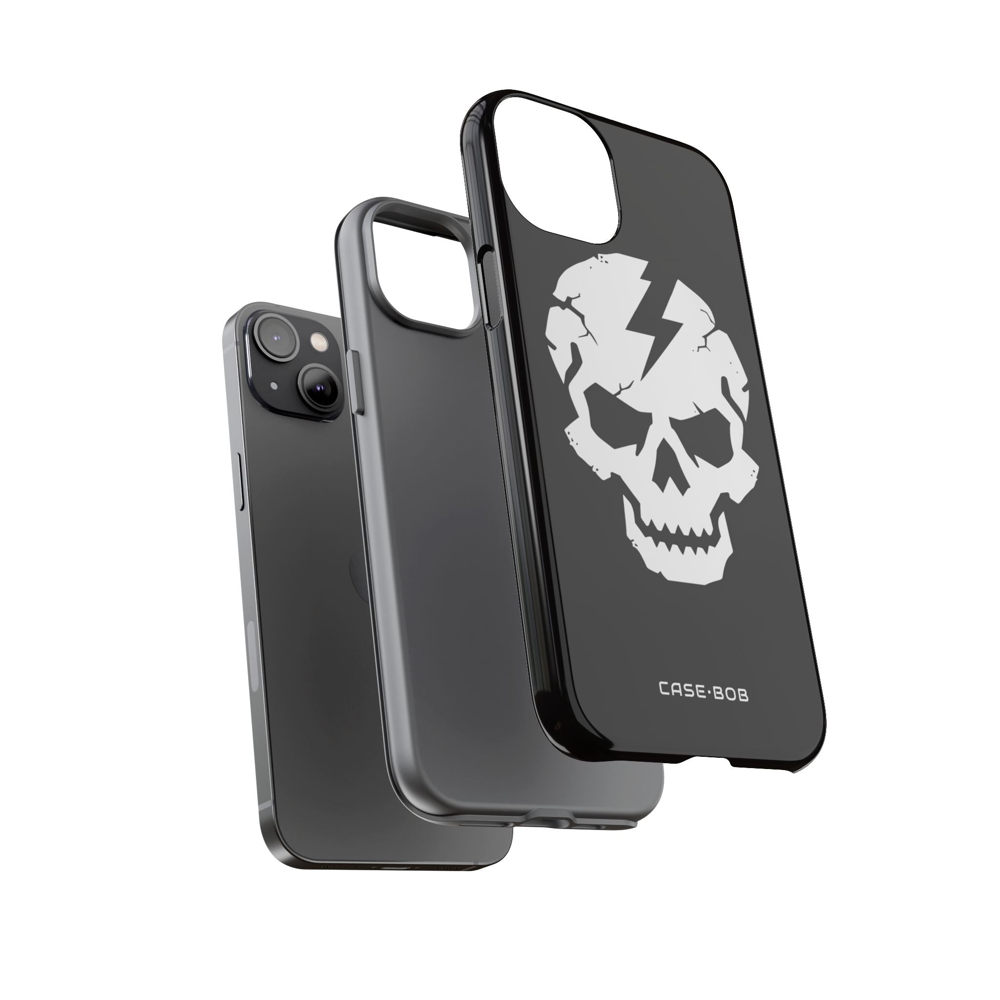 Lightning Skull iPhone 14 Plus Case - Tough