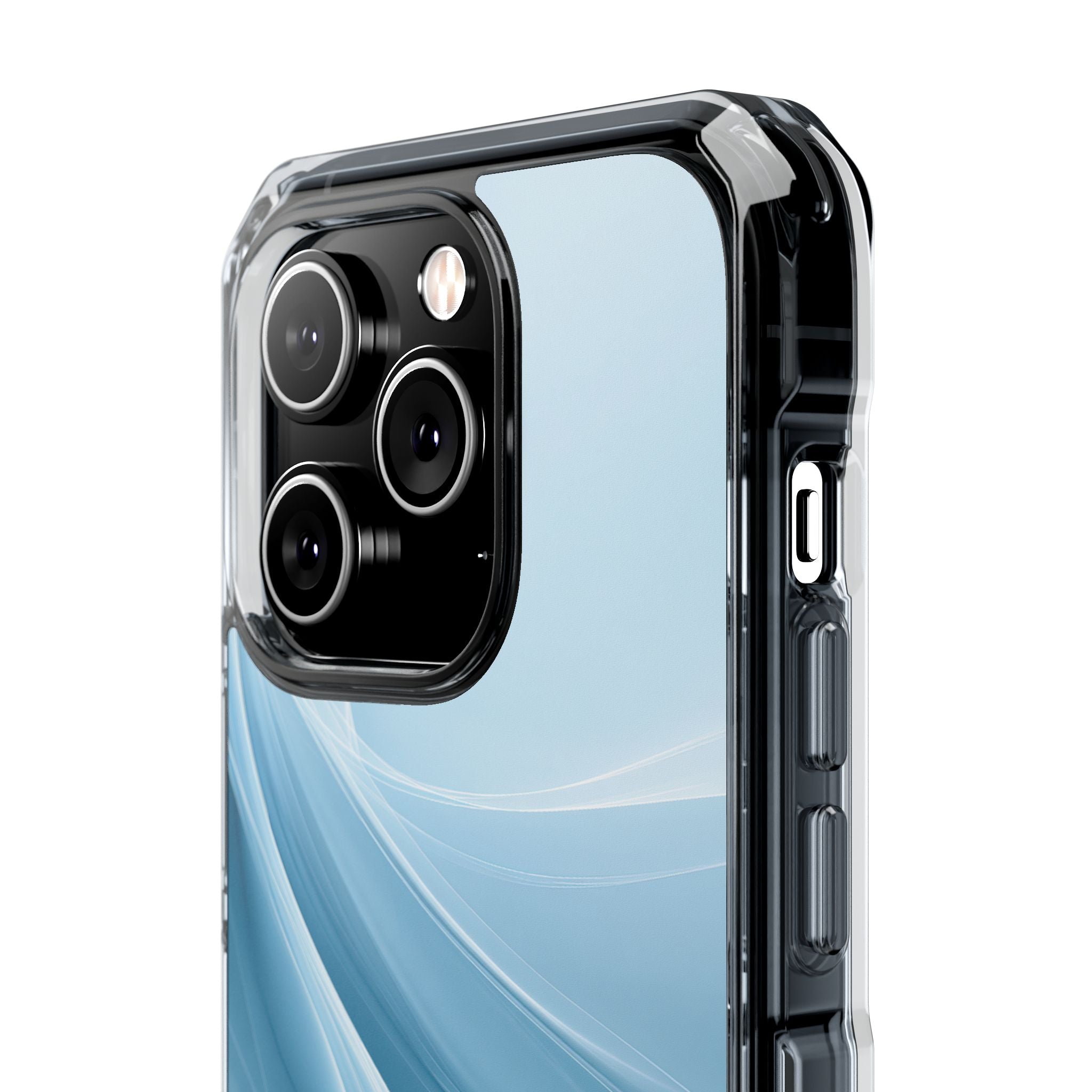 Blue Impact MagSafe Phone Case for iPhone - Arctic Silk Drift