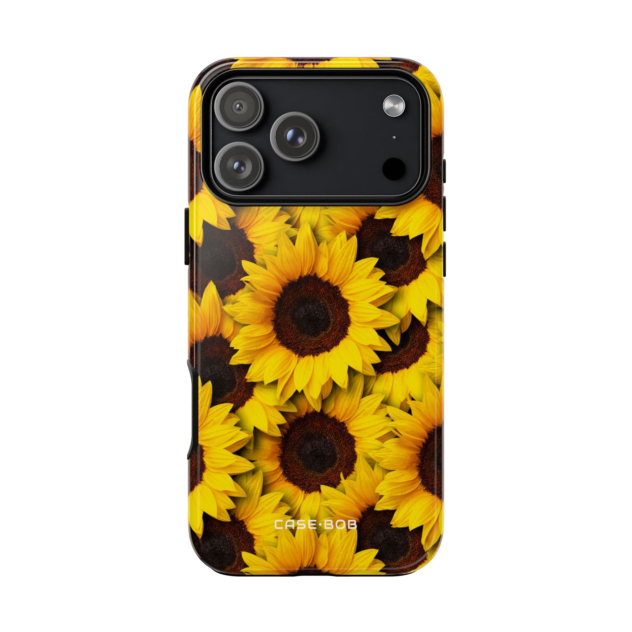 Sunflower Glow iPhone 17 Pro Max Case - Tough - CASE•BOB