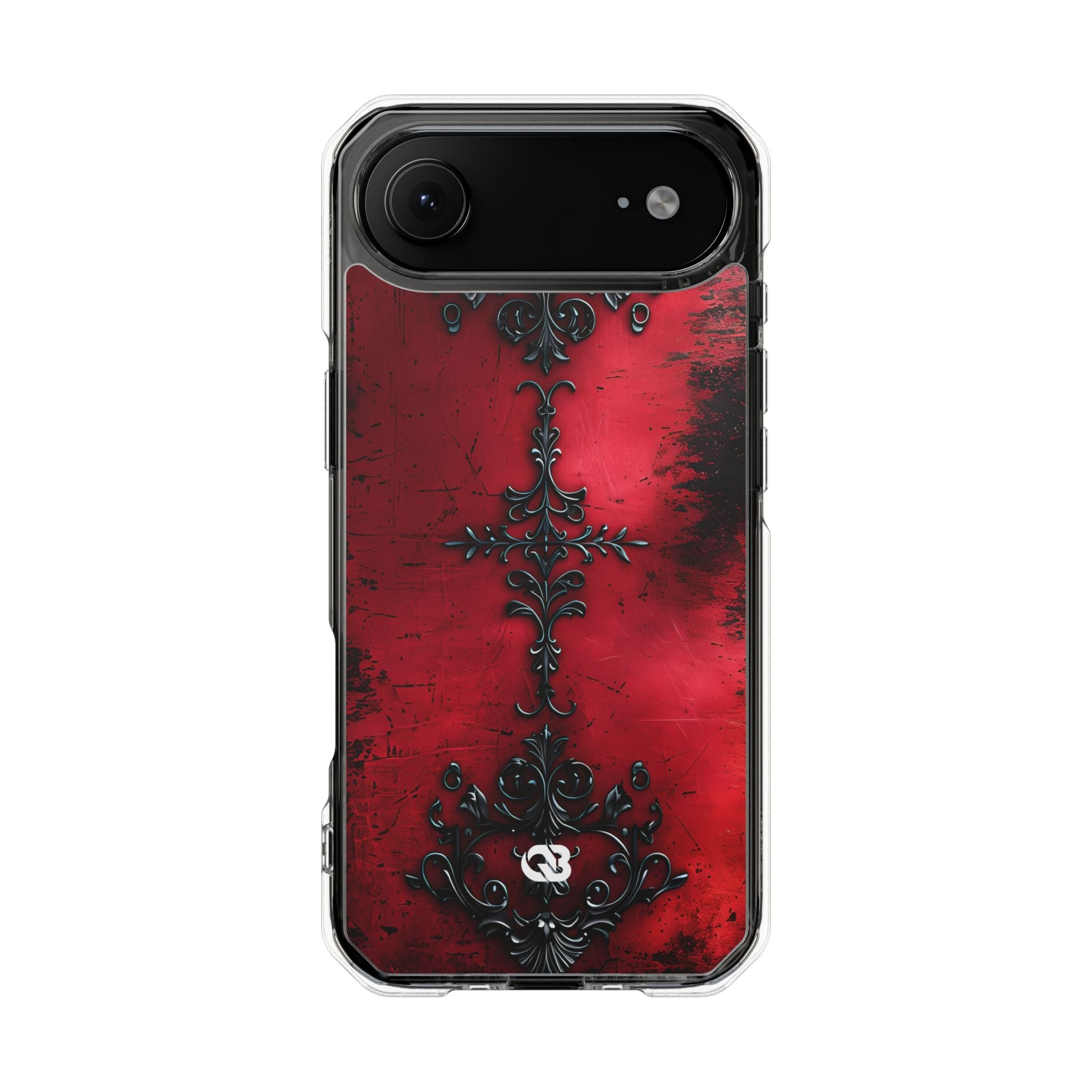 Crimson Gothic Filigree · Impact Phone Case for iPhone · Magsafe