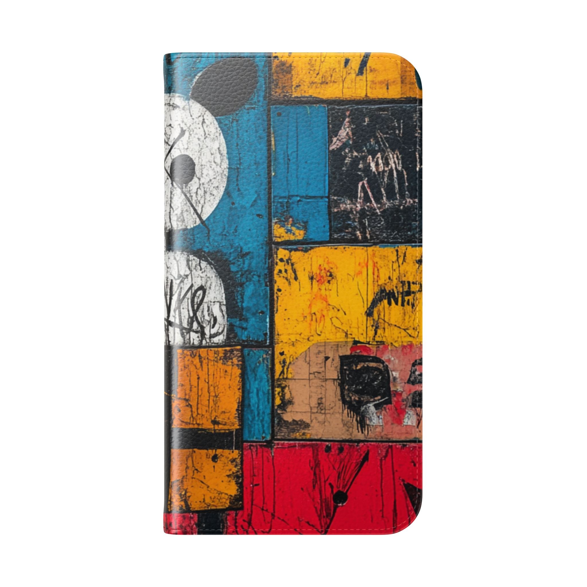 White Orb Graffiti - iPhone 16 Max Case - Wallet